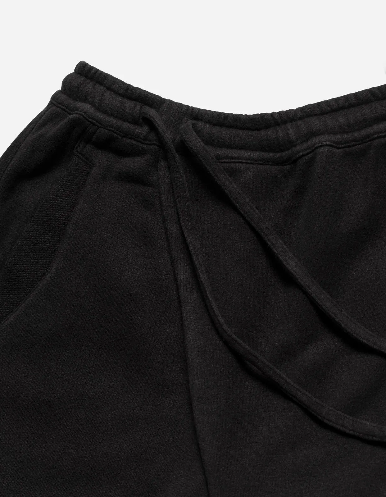 5004 Kesagiri Hemp Sweat Shorts Black BLK-108F