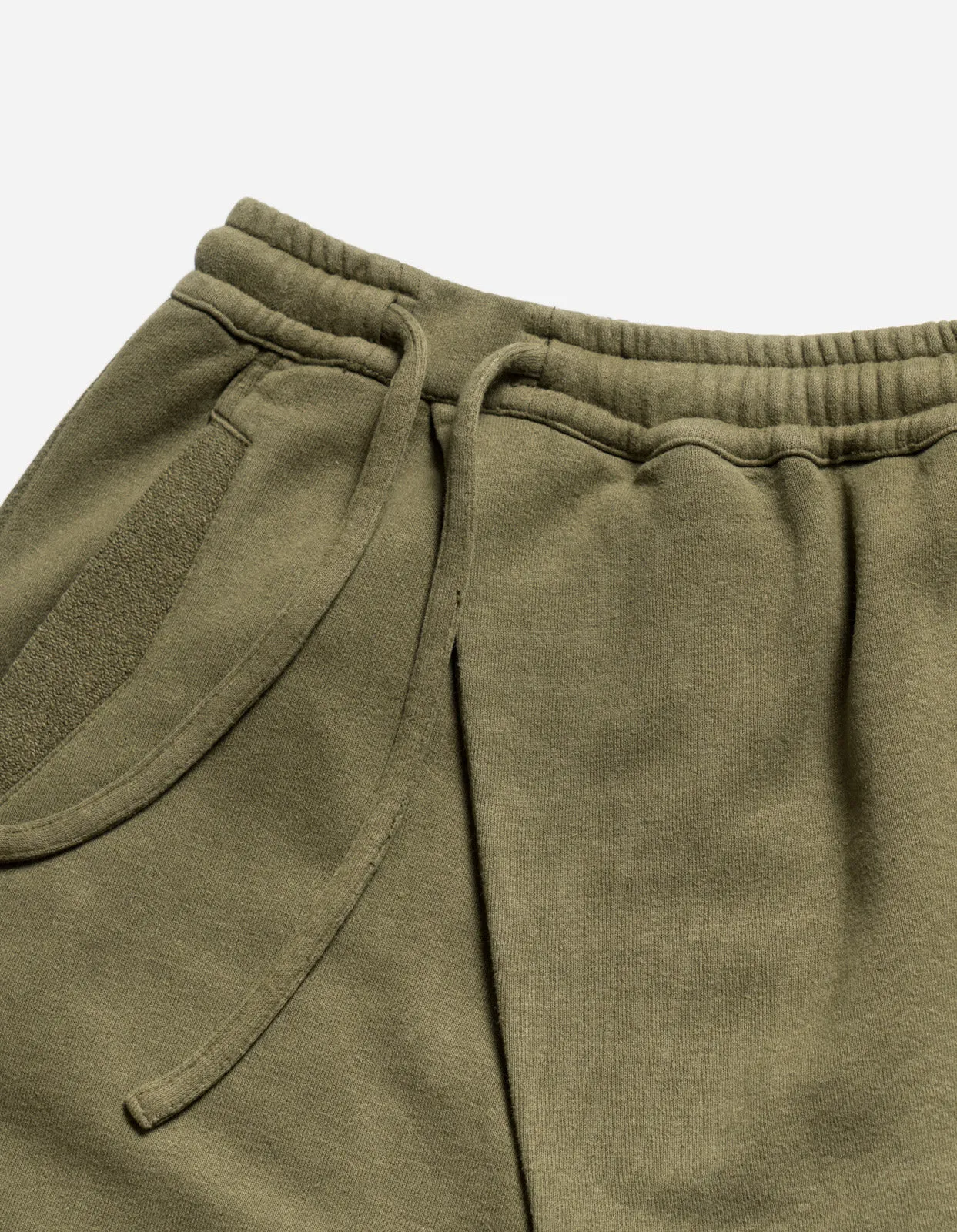 5004 Kesagiri Hemp Sweat Shorts Olive OG-107F