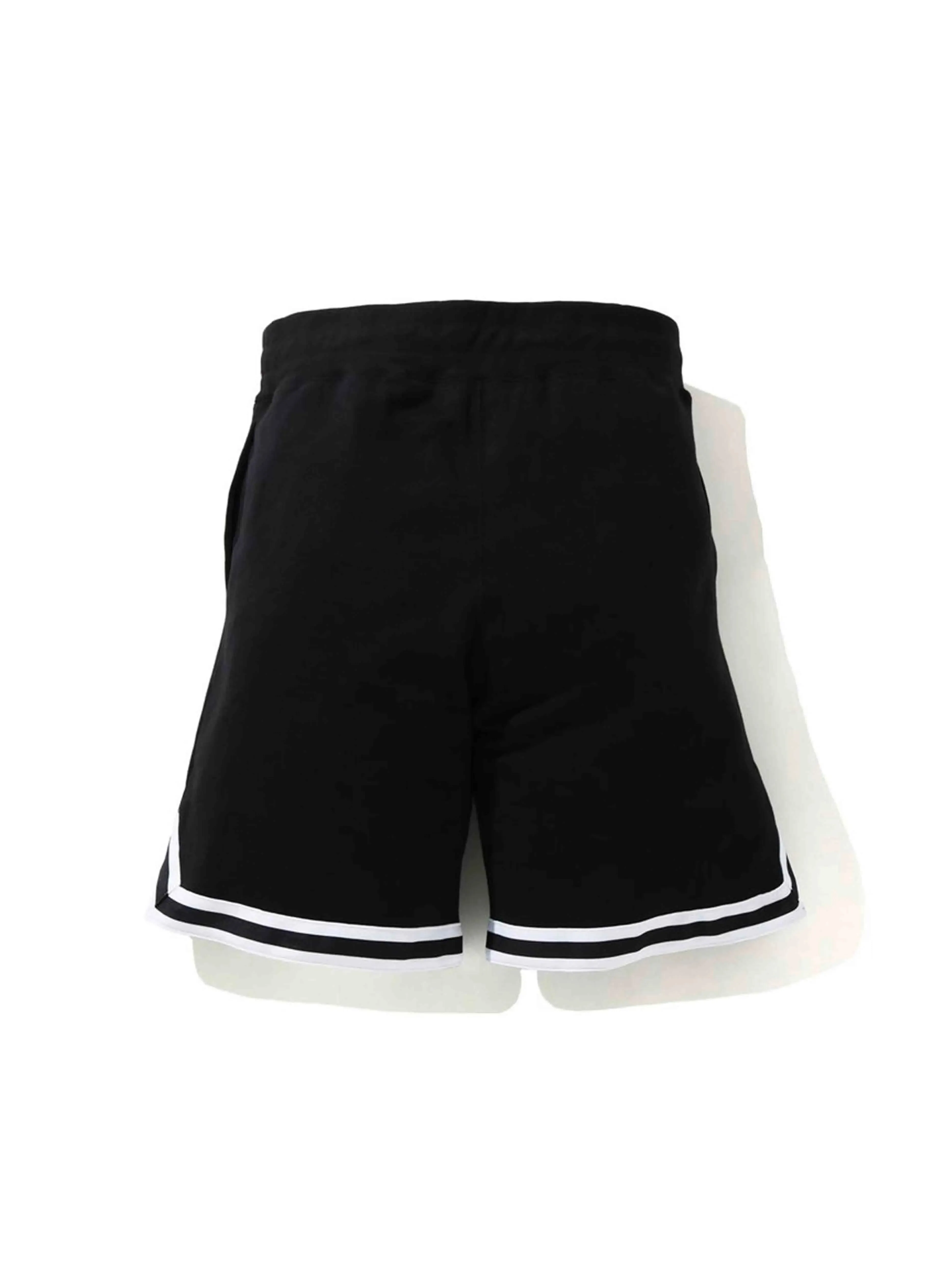 A Bathing Ape Shark Basketball Sweat Shorts Black