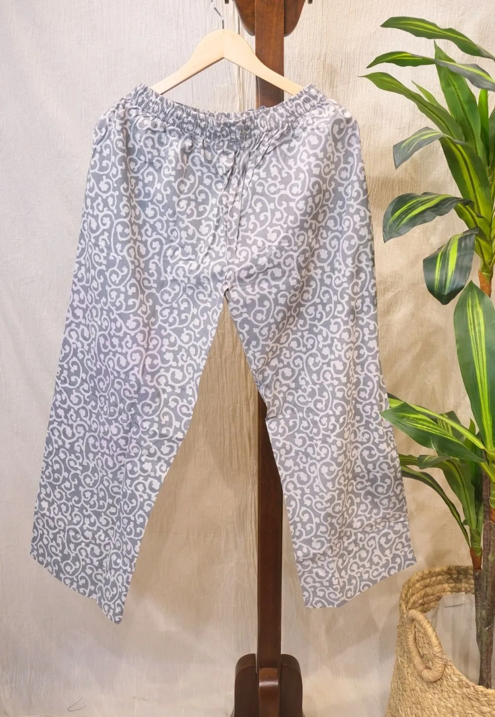 Aalin Dabu Cotton Pant