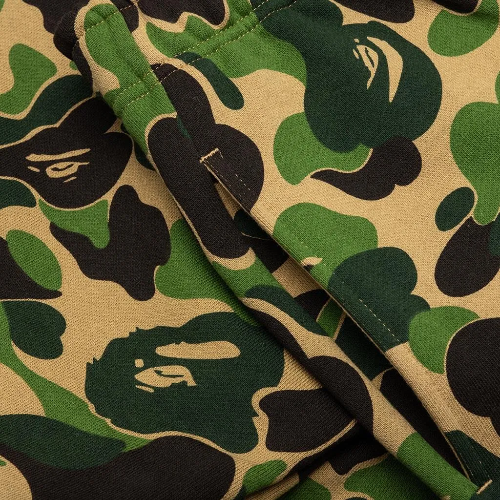 ABC Camo Shark Sweat Shorts - Green