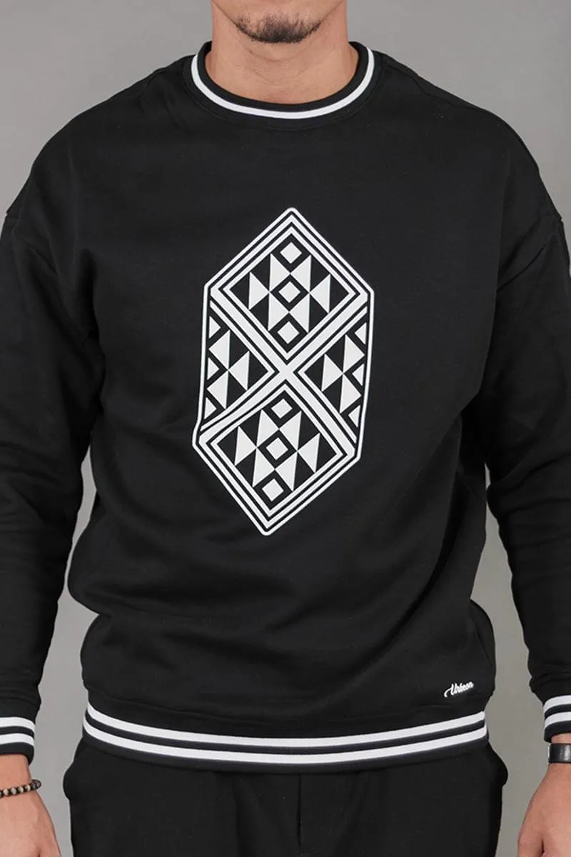 Accra College Sweat in Black