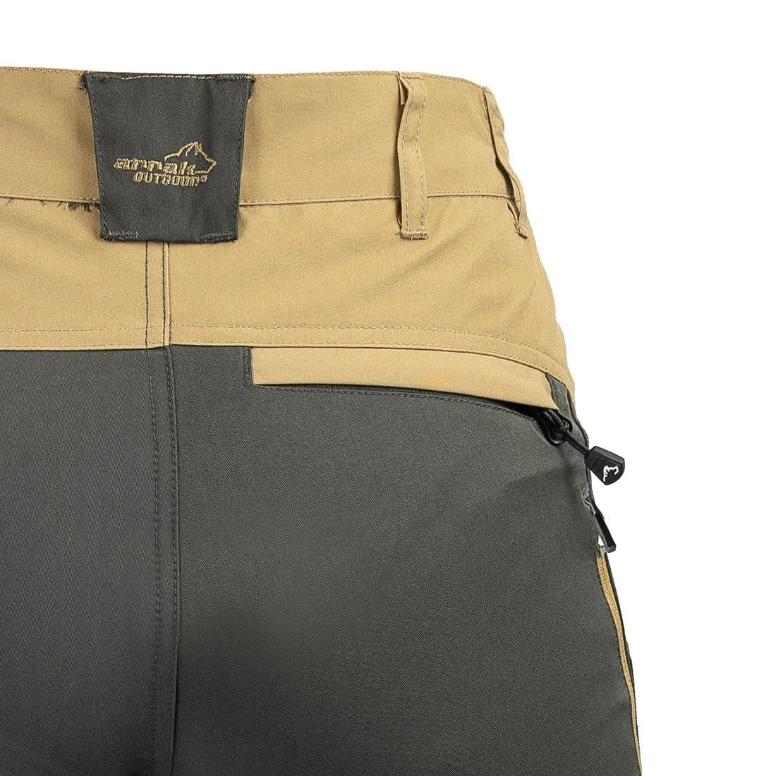 Active Stretch Pants Lady Khaki (Short)