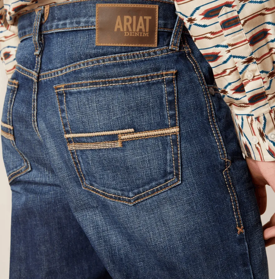 Ariat Men's M1 Vintage Paul Slim Fit Stackable Straight Leg Jeans 10045396