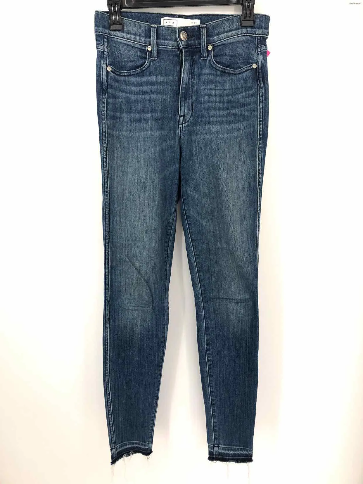 AYR Blue Denim Skinny Size 28 (S) Jeans