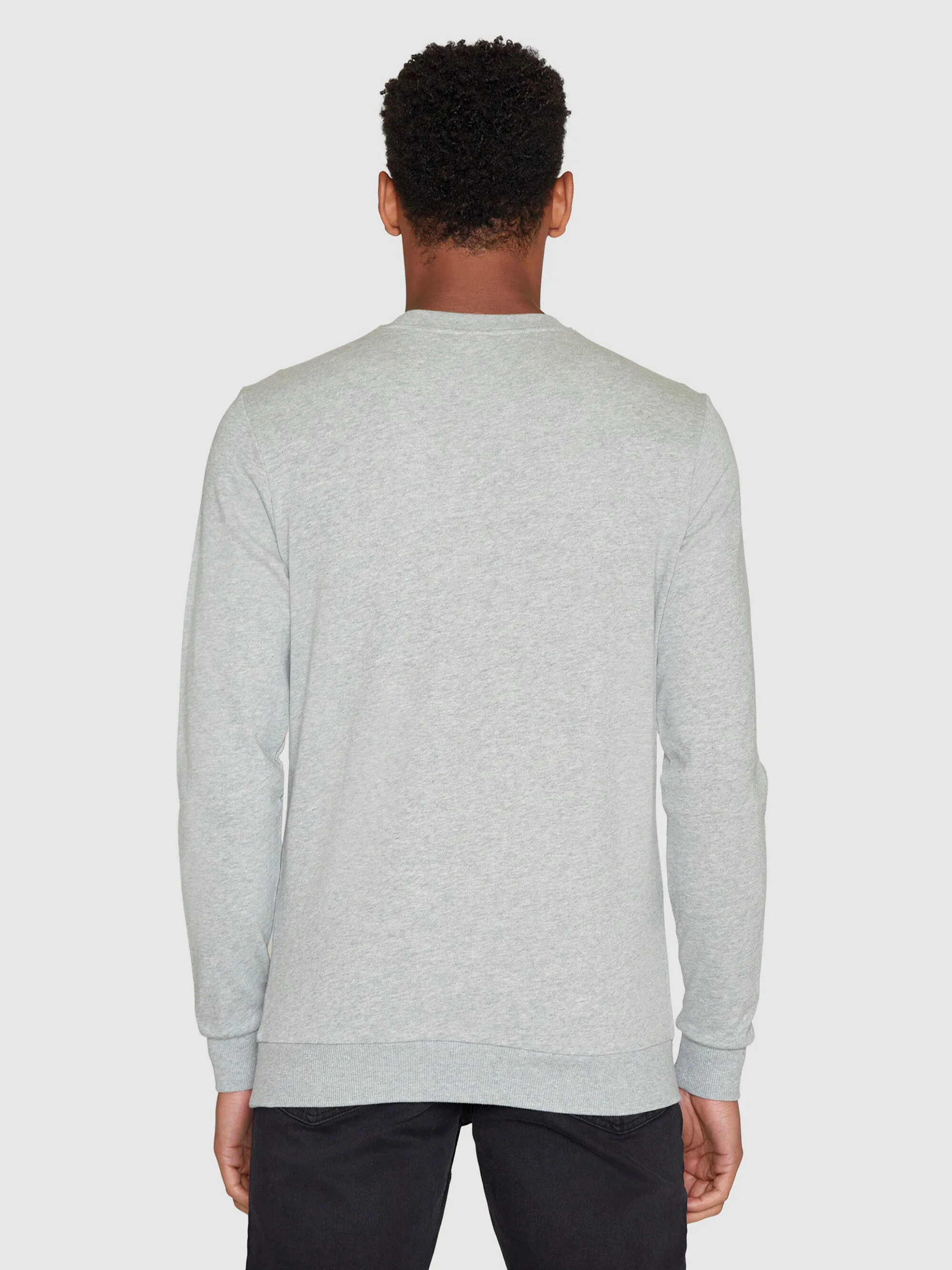 Basic knowledgecotton sweat - Grey Melange