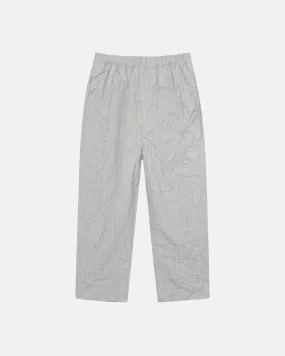 BEACH PANT WRINKLED STRIPE