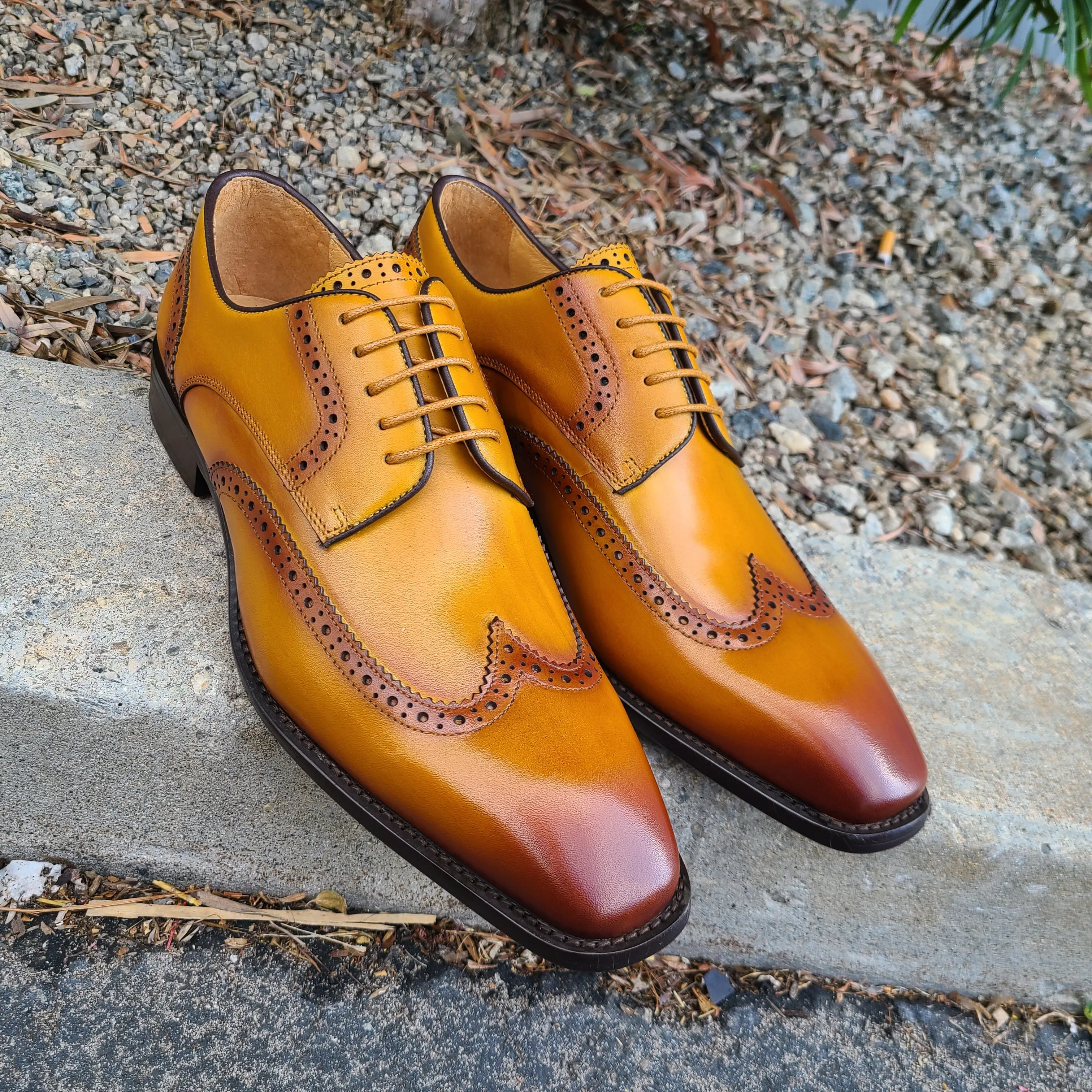 Blucher Style Wingtip Oxford