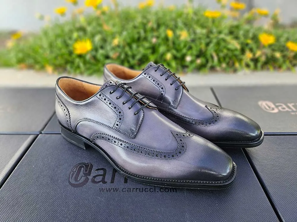 Blucher Style Wingtip Oxford