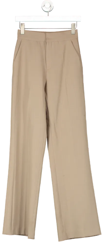 BOA Brown Effortless Wide Leg Trouser UK XS