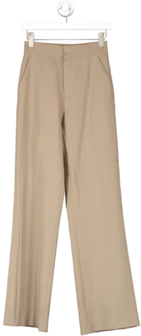 BOA Brown Effortless Wide Leg Trouser UK XS