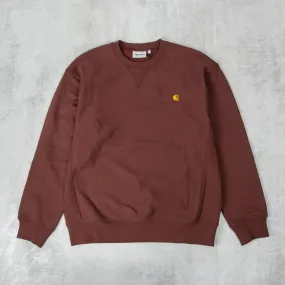 Carhartt WIP American Script Sweat - Ale