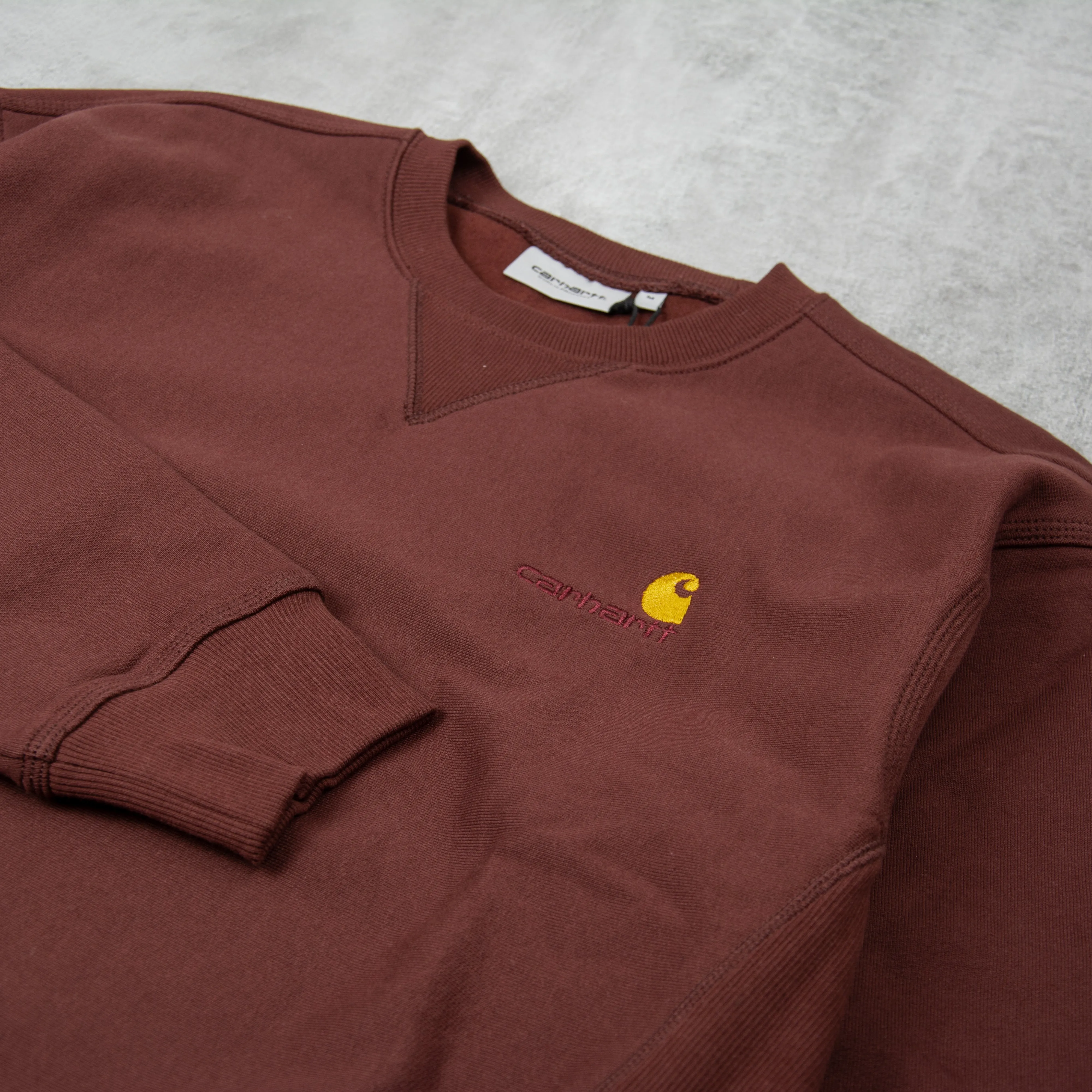 Carhartt WIP American Script Sweat - Ale