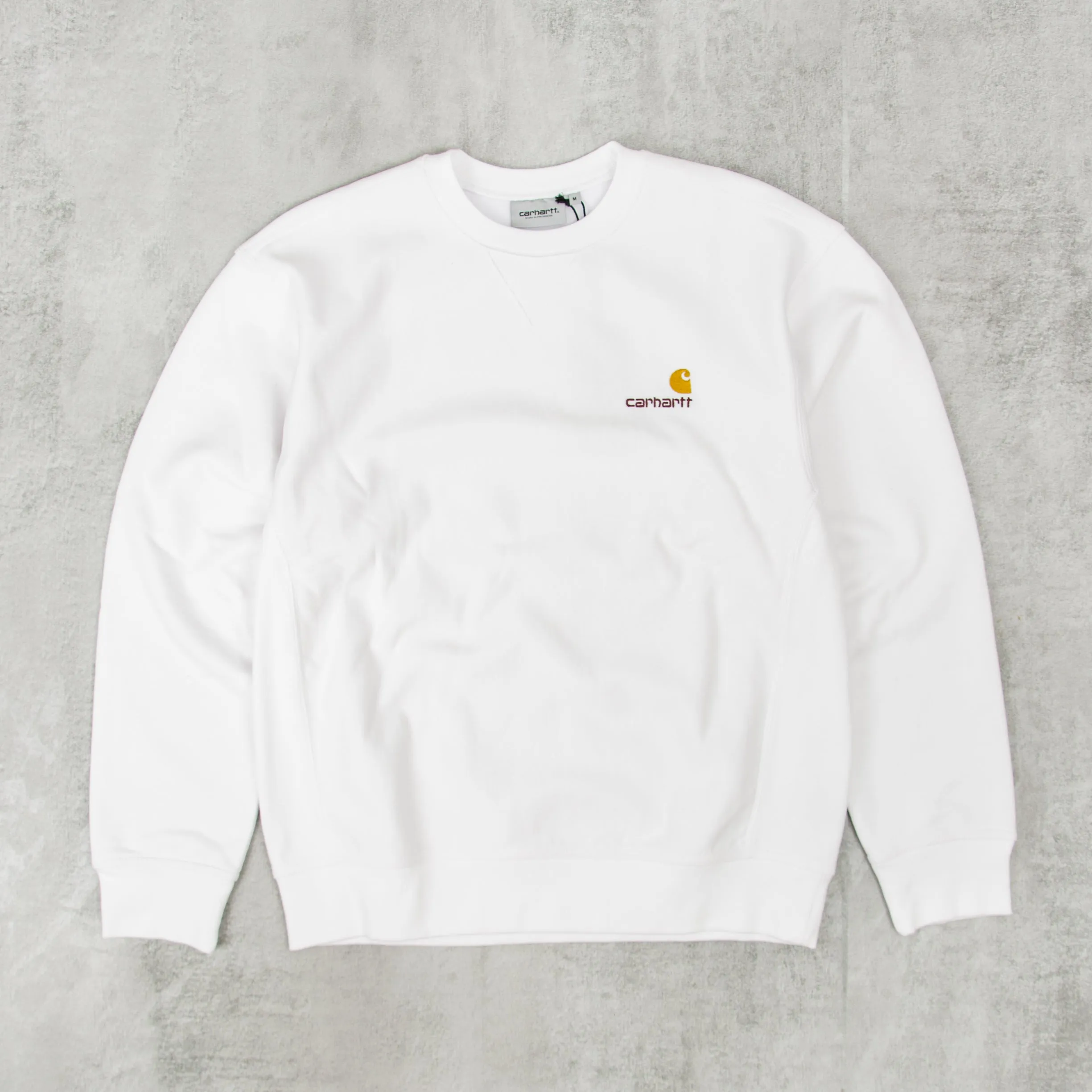 Carhartt WIP American Script Sweat - White