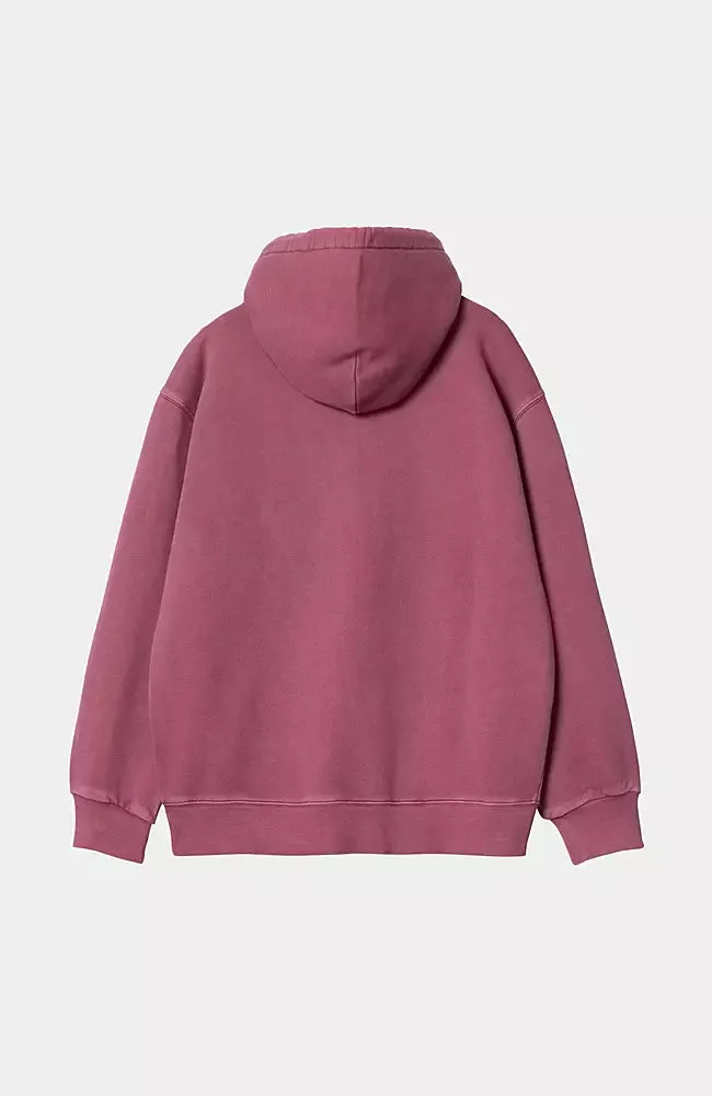 CARHARTT WIP Hooded Nelson Sweat Magenta