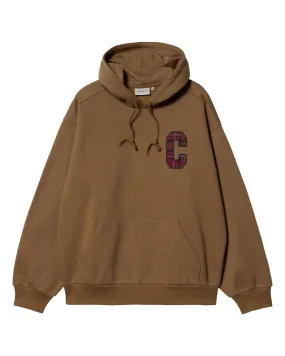 Carhartt Wip Hooded Wiles Sweat Hamilton Brown