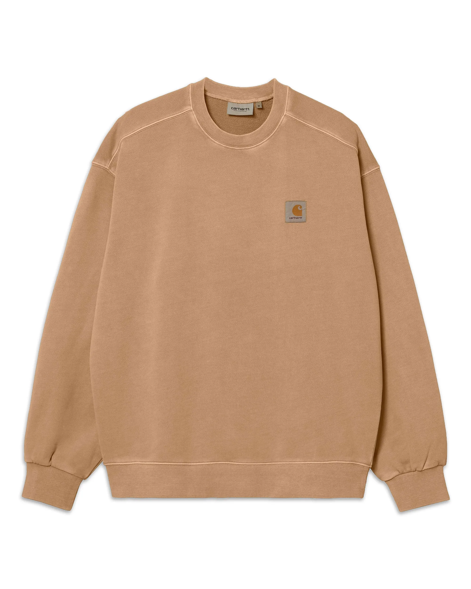 Carhartt Wip Nelson Sweat Dusty Hamilton Brown