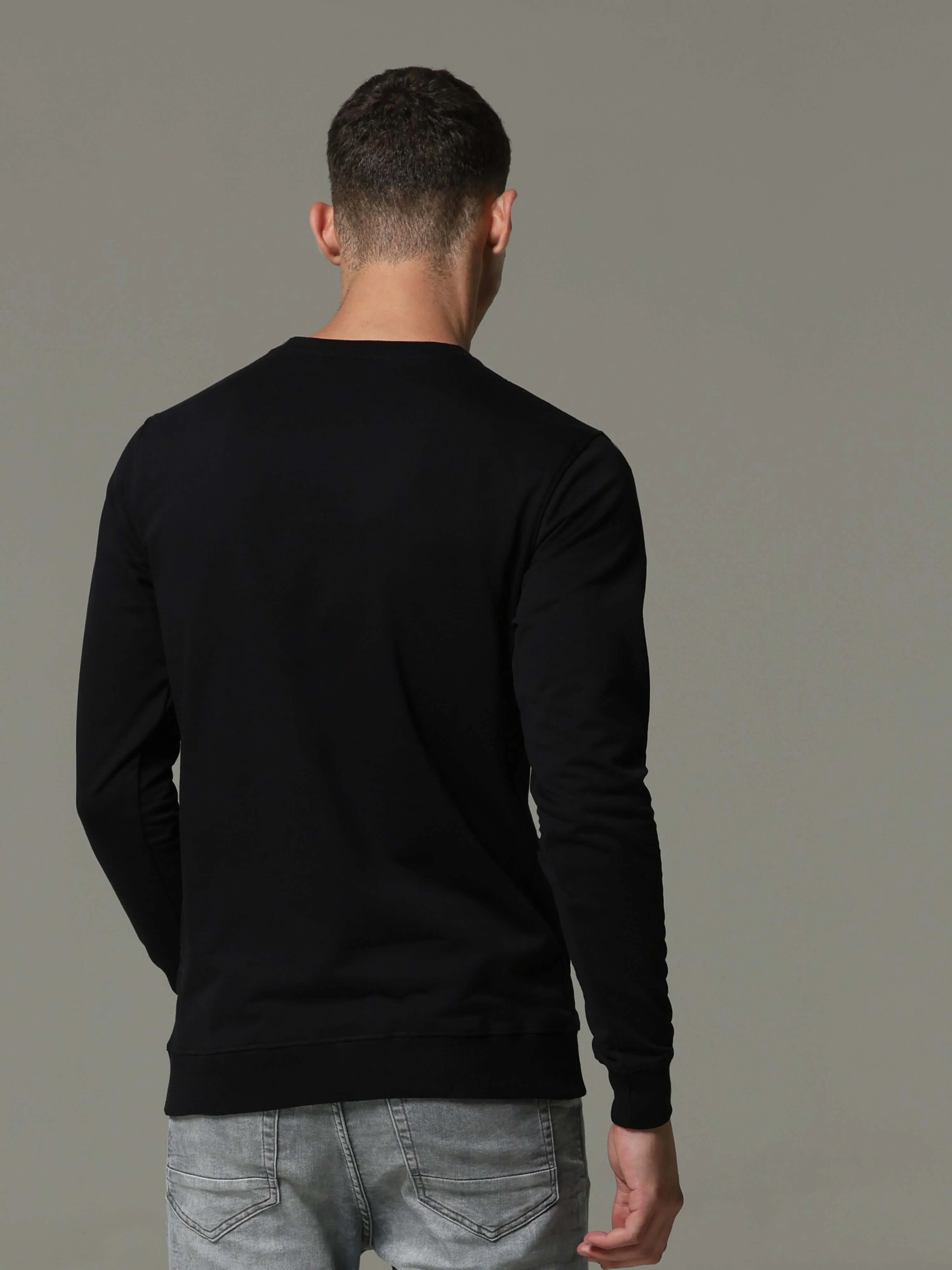 Charg Black Sweat Shirt