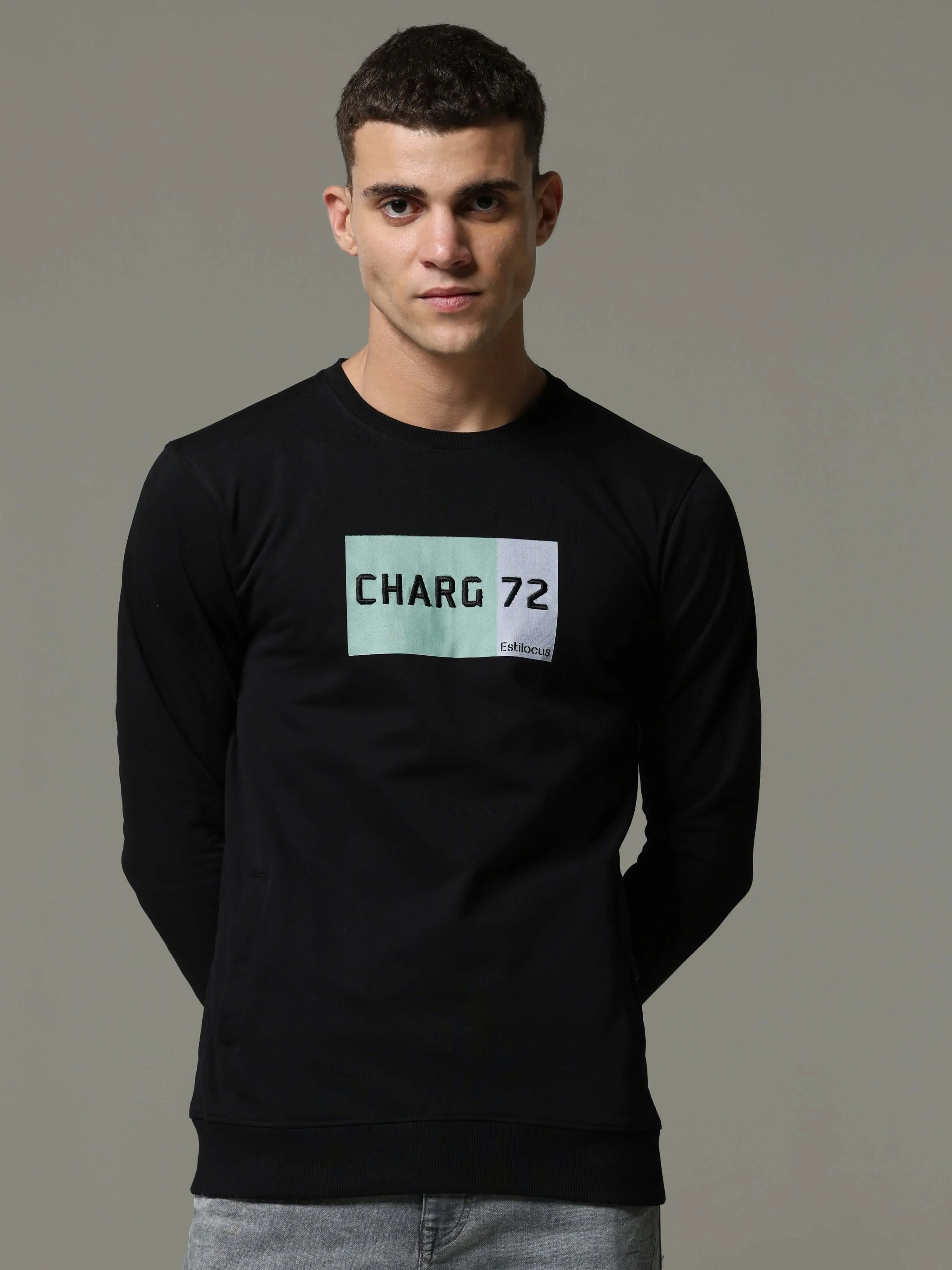 Charg Black Sweat Shirt