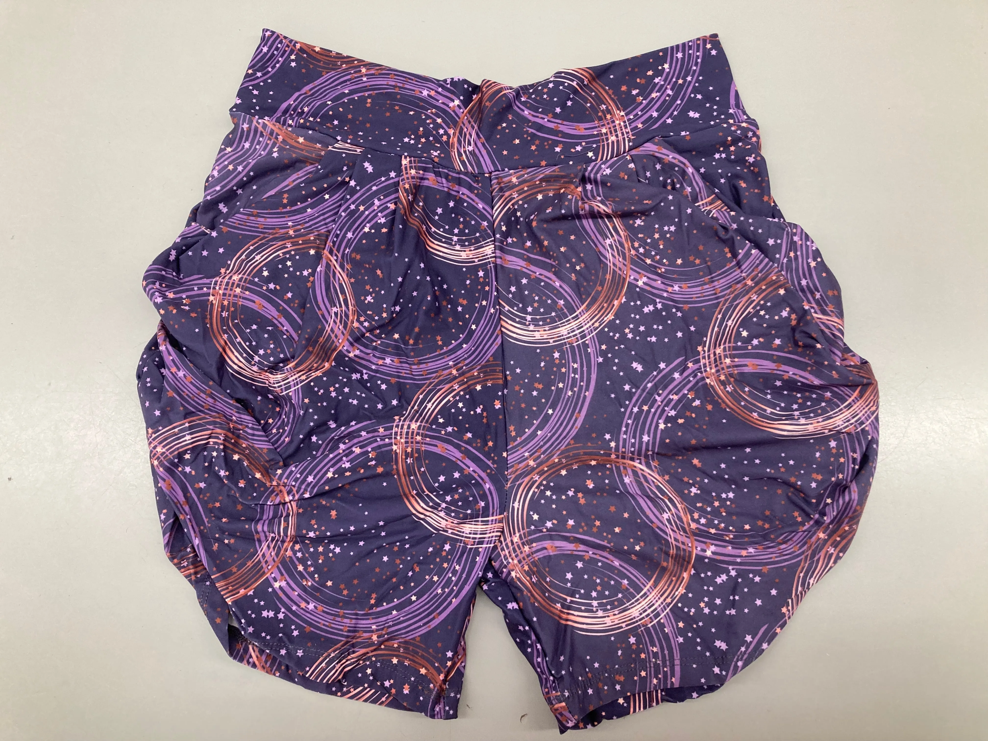 Circles in Harem Shorts