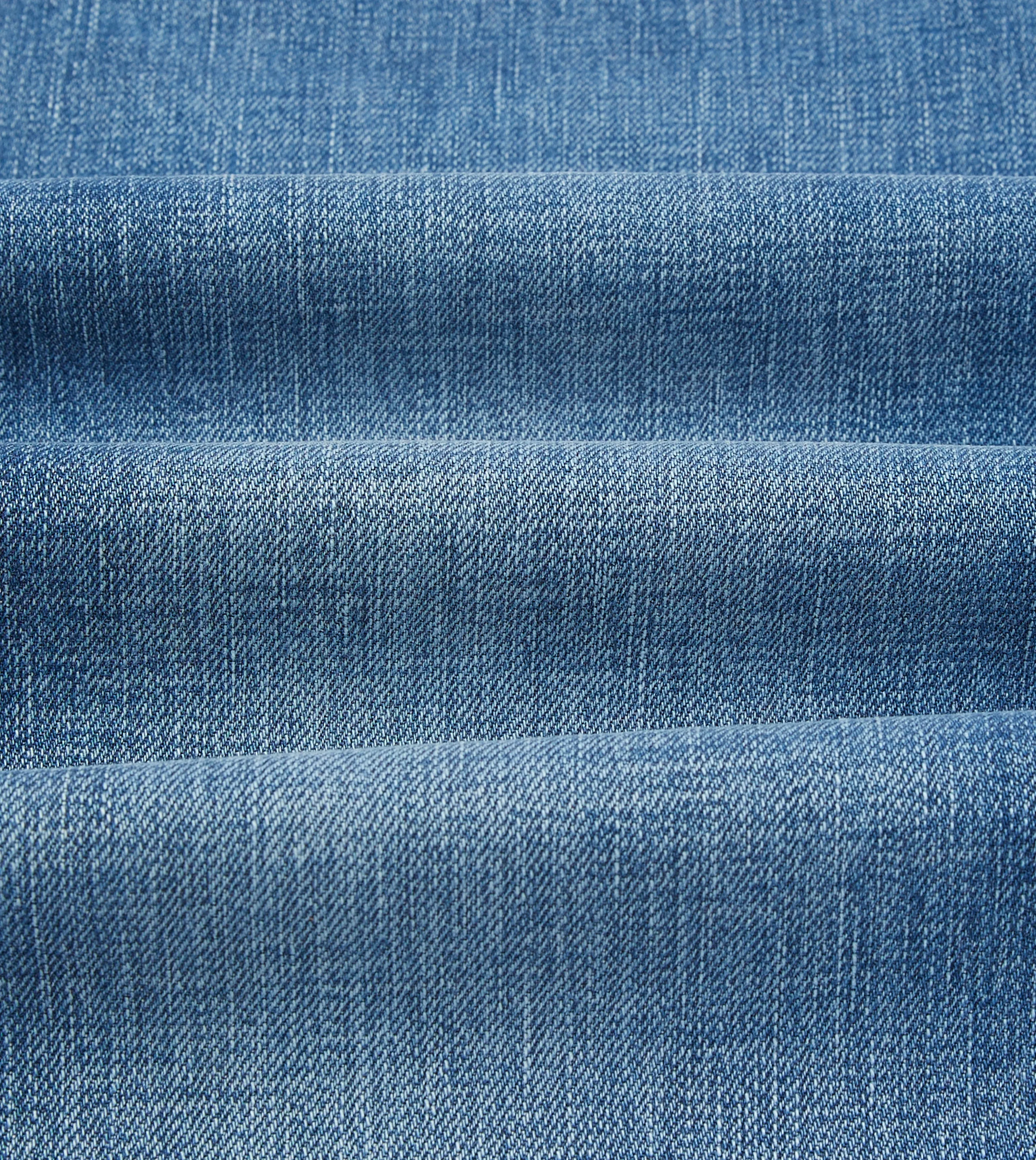 Custom Wash 14.2oz Japanese Selvedge Denim Five-Pocket Jeans