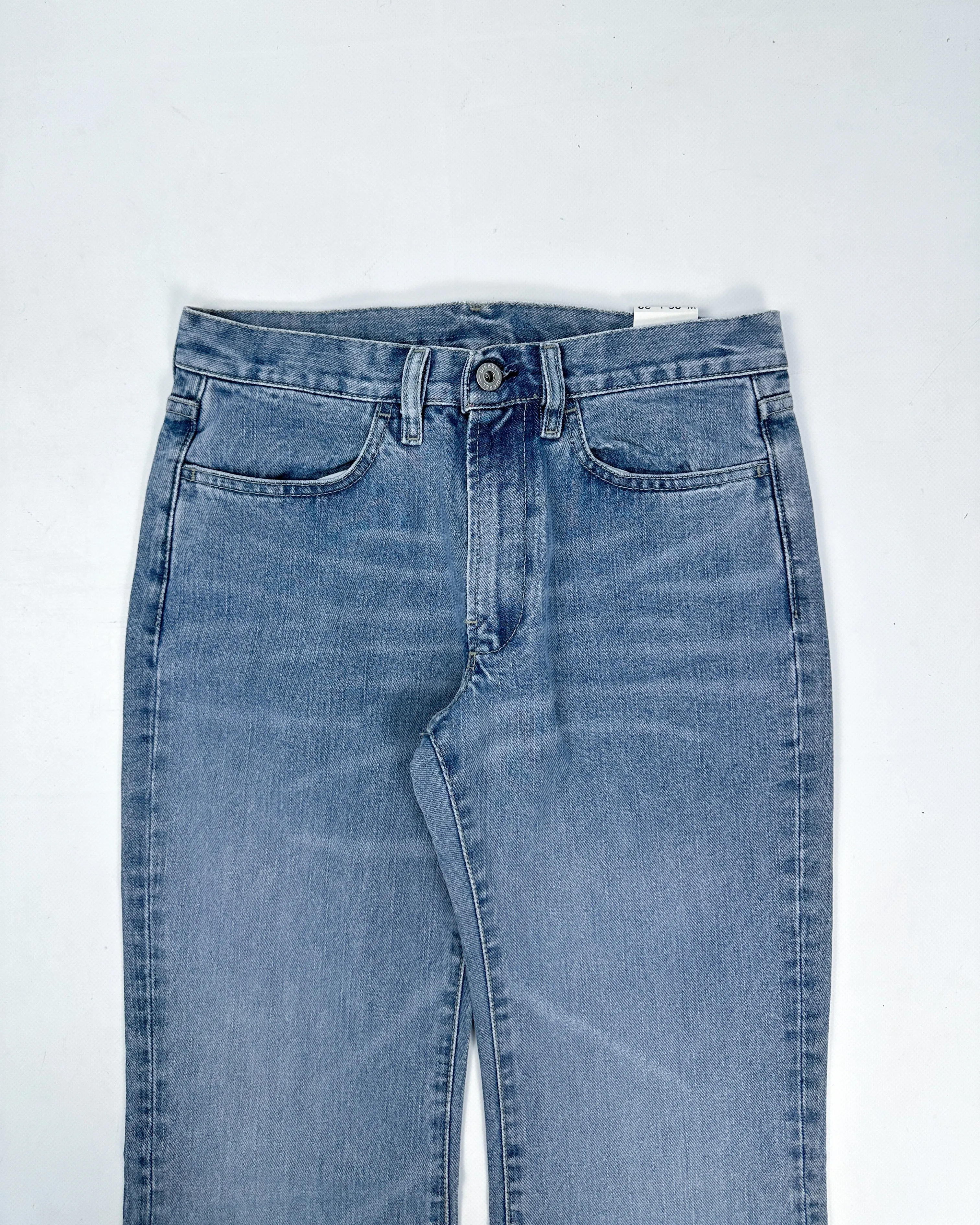 Diesel Flare Washed Denim Pants 2000's