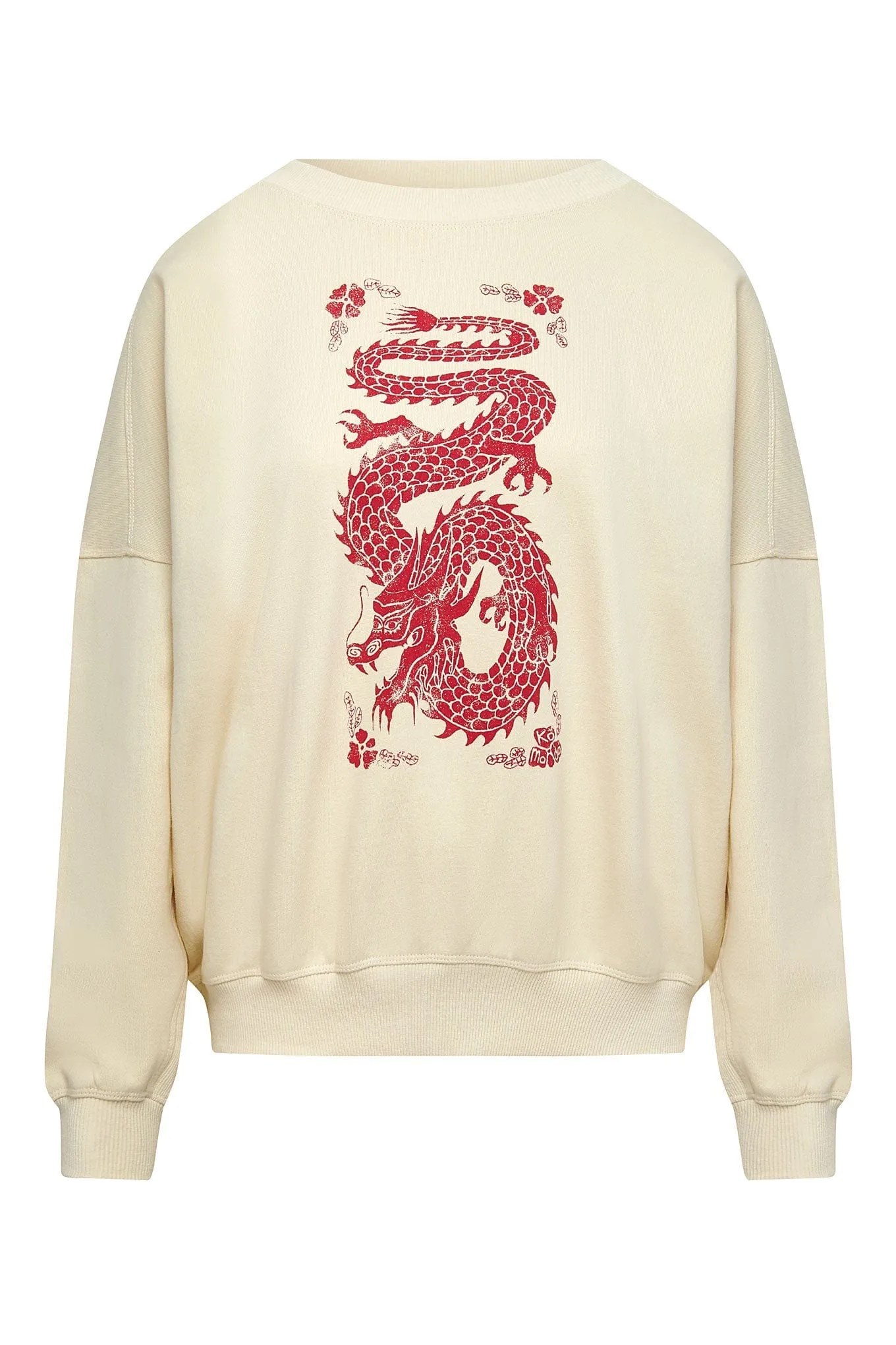 Dragon Women's Organic Cotton Sweat | Cream