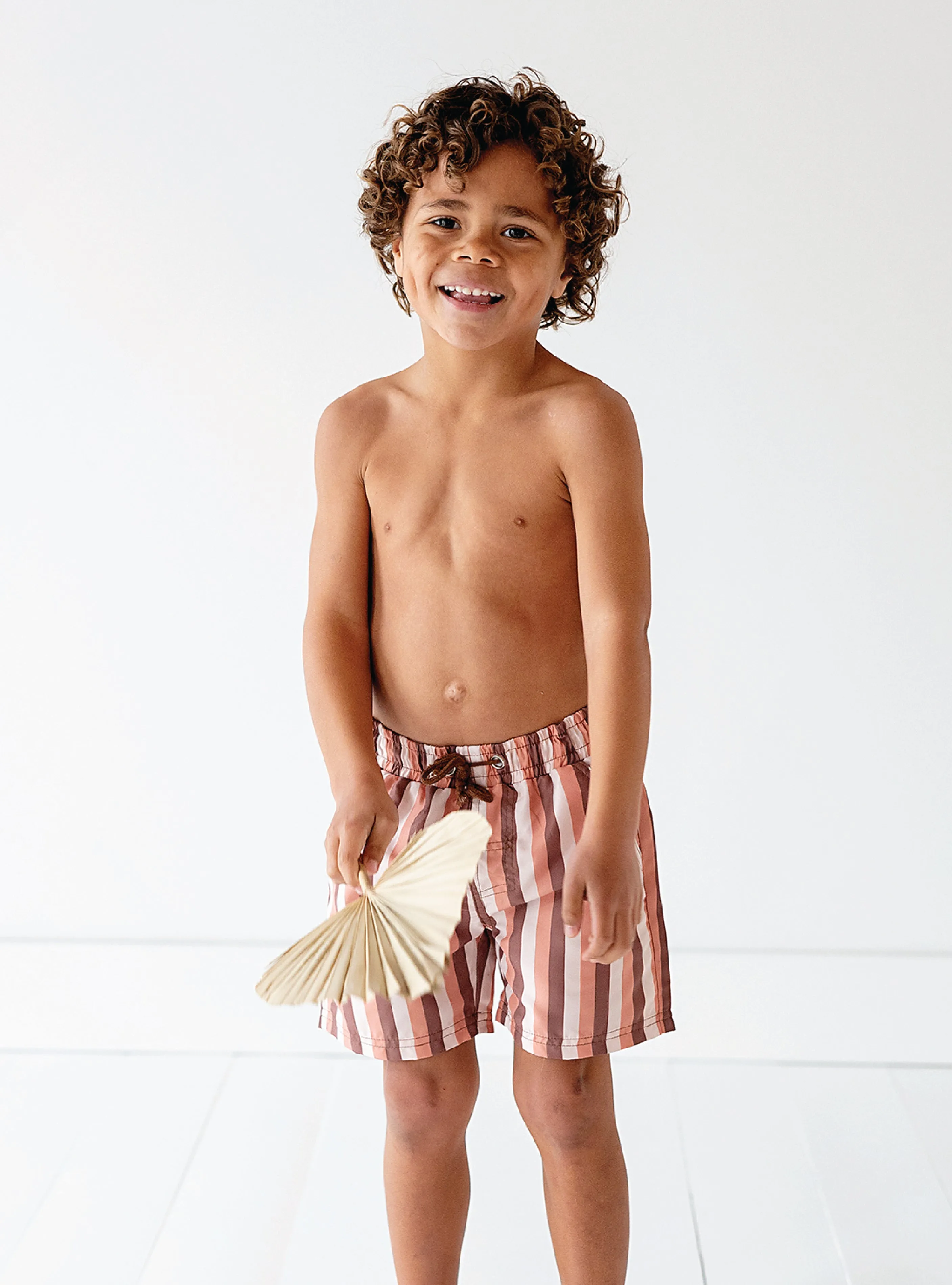 Earthy Stripe Shorts