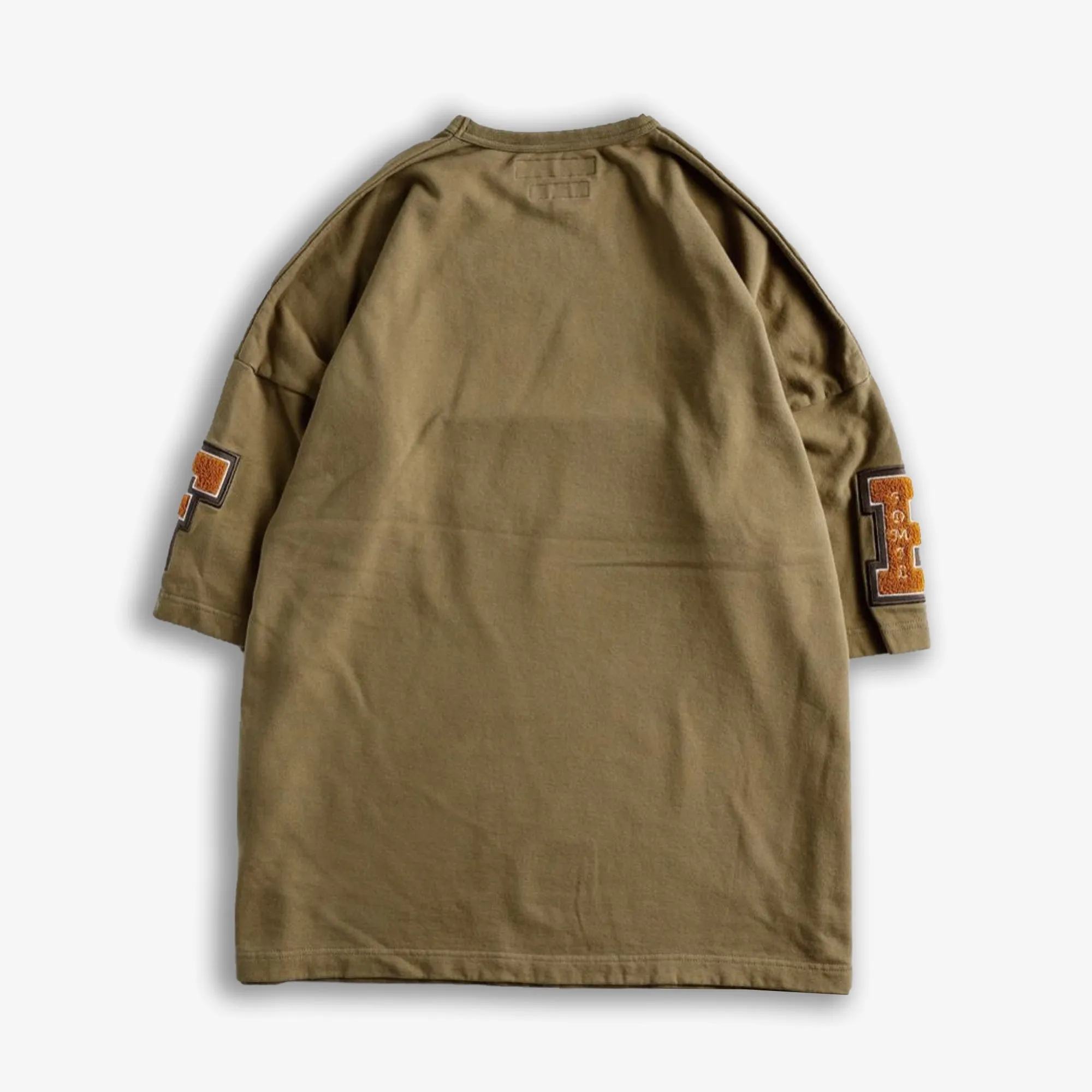 FDMTL | 05 WIDE SWEAT TEE 'KHAKI'