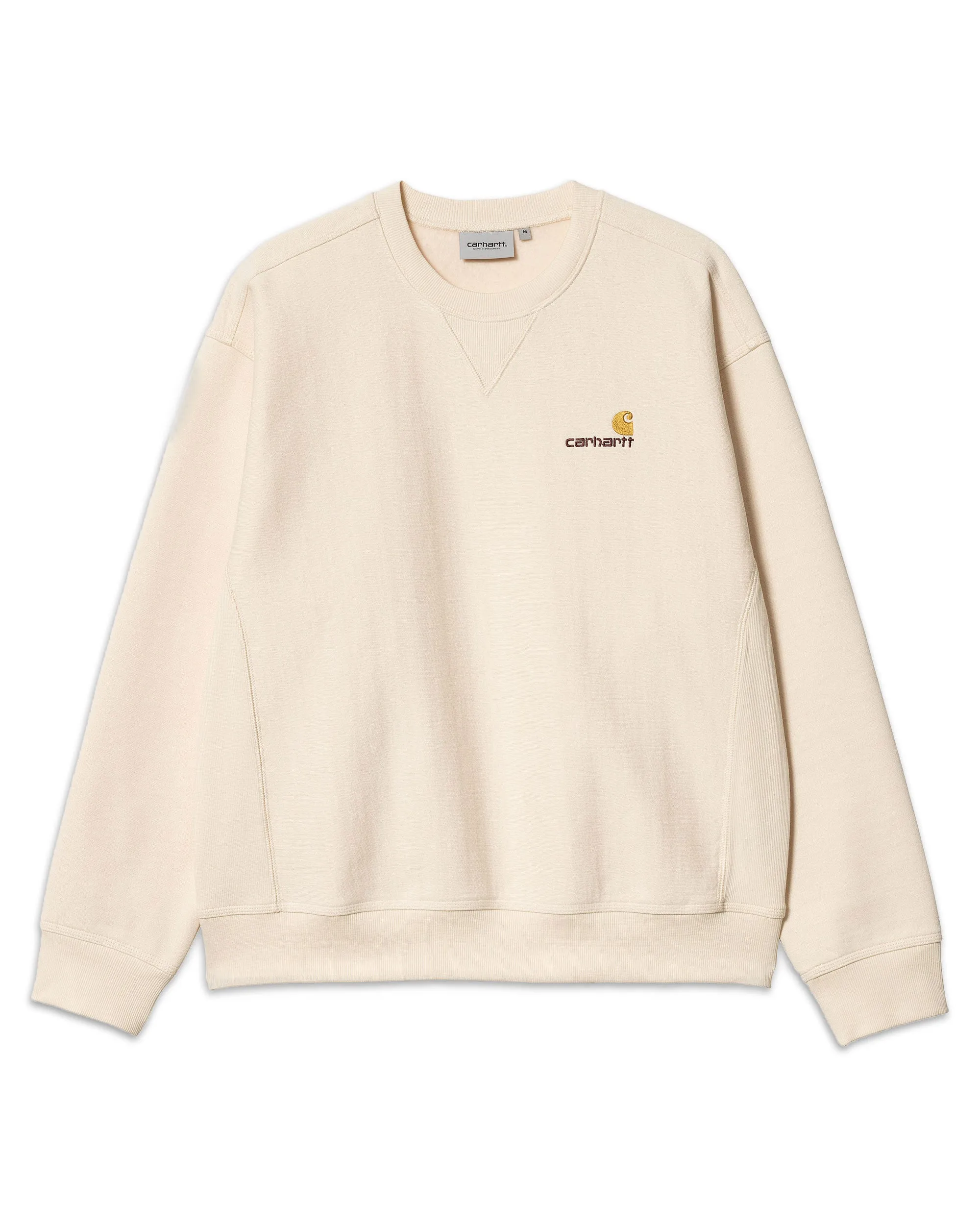 Felpa Uomo Carhartt Wip American Script Sweat Calico