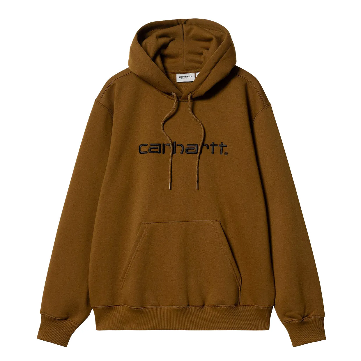 Felpa Uomo Carhartt WIP Hooded Sweat Marrone