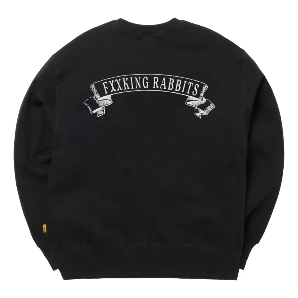 #FR2 RABBIT JESUS SWEAT SHIRT-BLACK