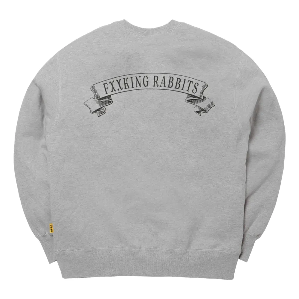 #FR2 RABBIT JESUS SWEAT SHIRT-GREY