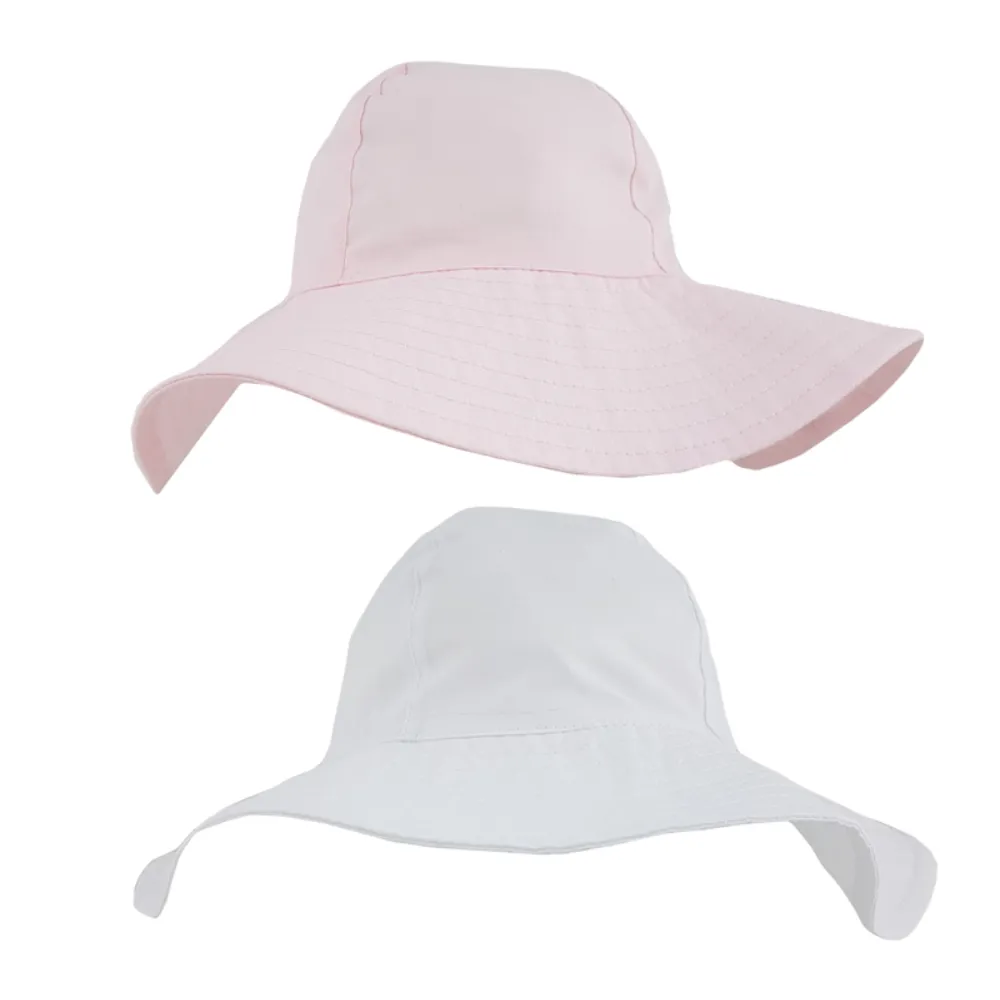 Girls Wide Brim Sunhat