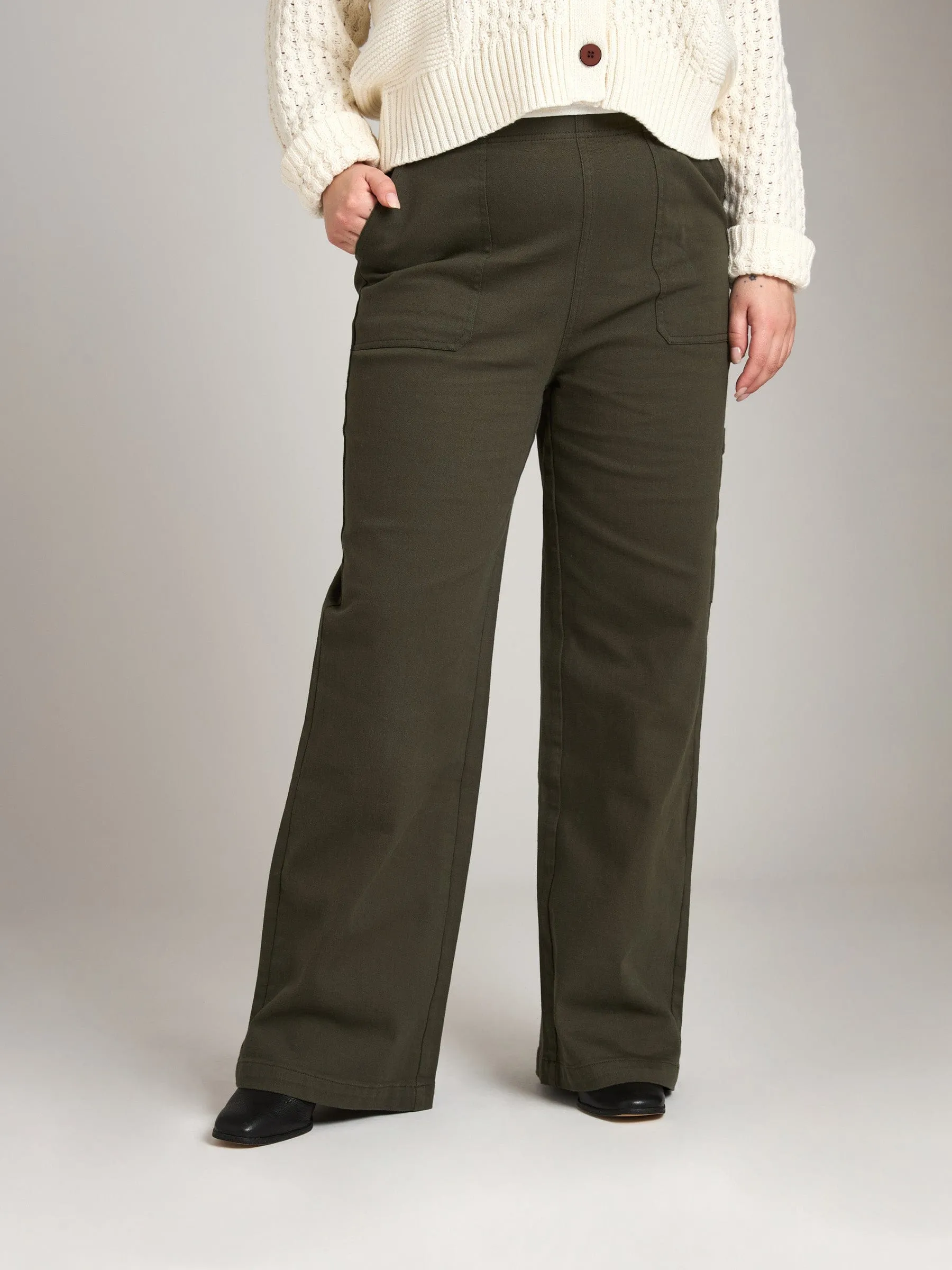 Grazia Flare Carpenter Pant