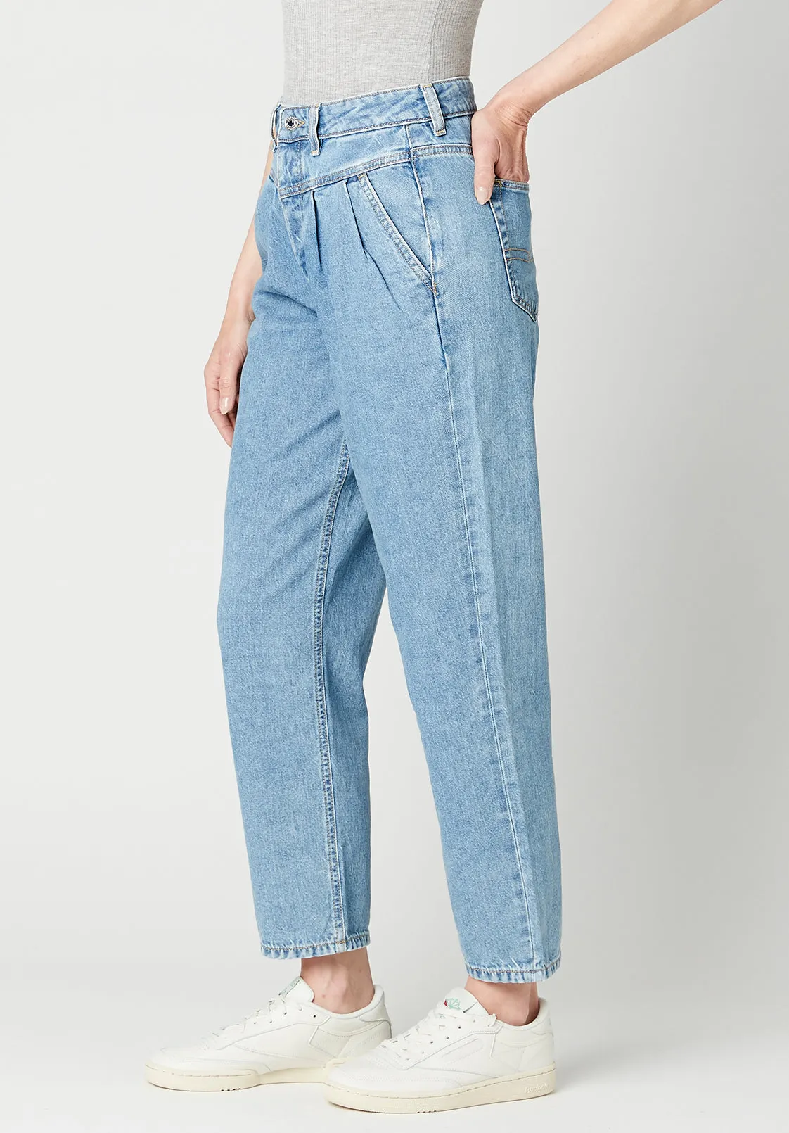 High Rise Balloon Leg Jasmine Women's Jeans - BL15827