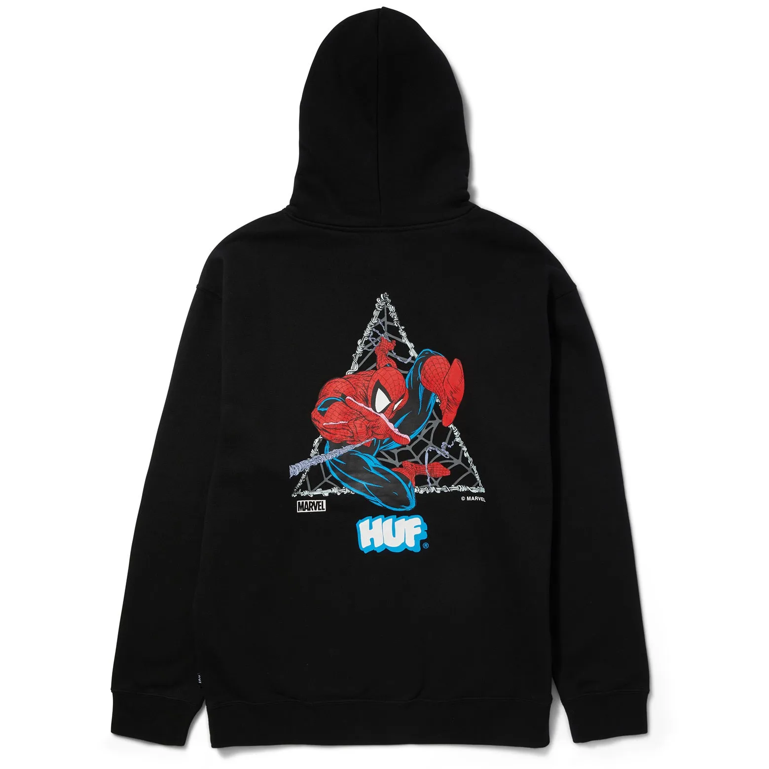 HUF SWEAT SPIDERMAN TRIANGLE BLACK