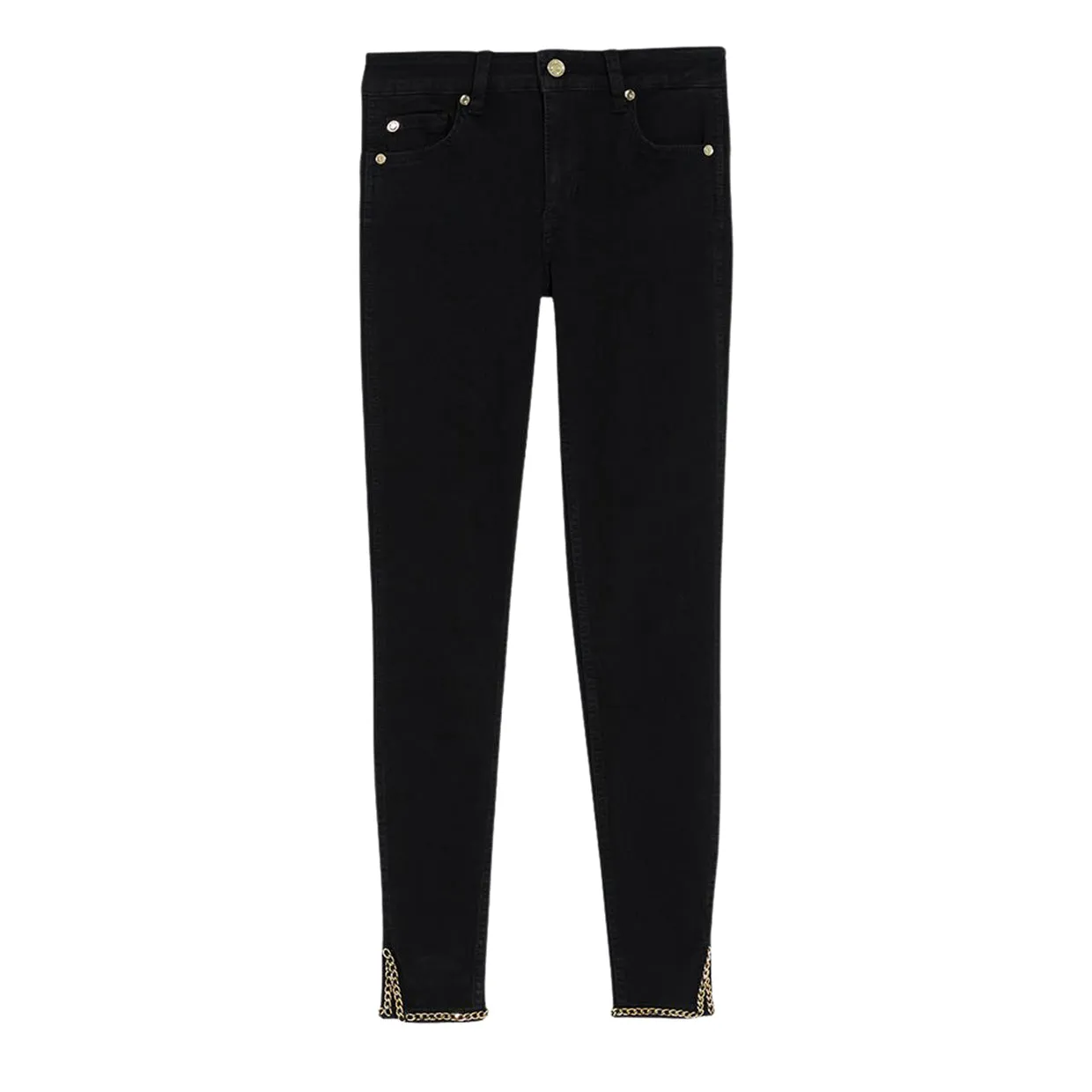 Jeans Liu-Jo Skinny Catena Gioiello Nero