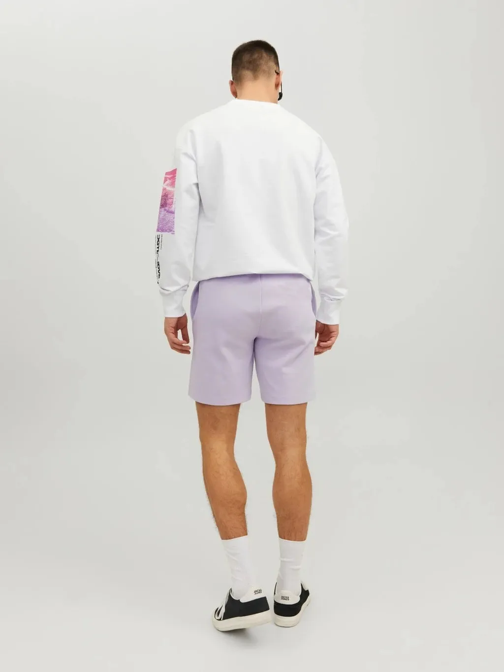 JPSTNEWBASIC Sweat Shorts (Orchid)