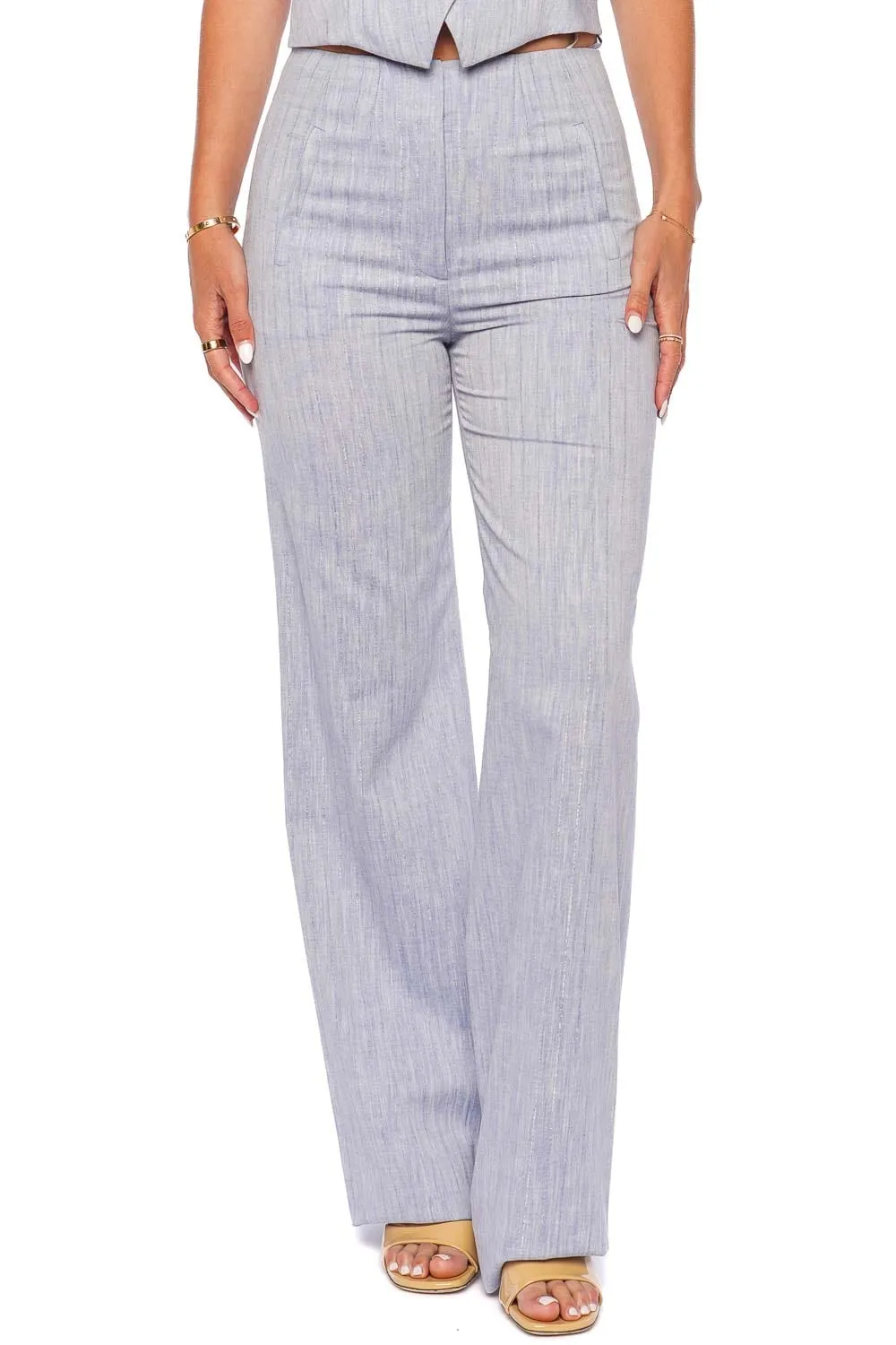 Jude Stretch Cotton Straight Leg Pant