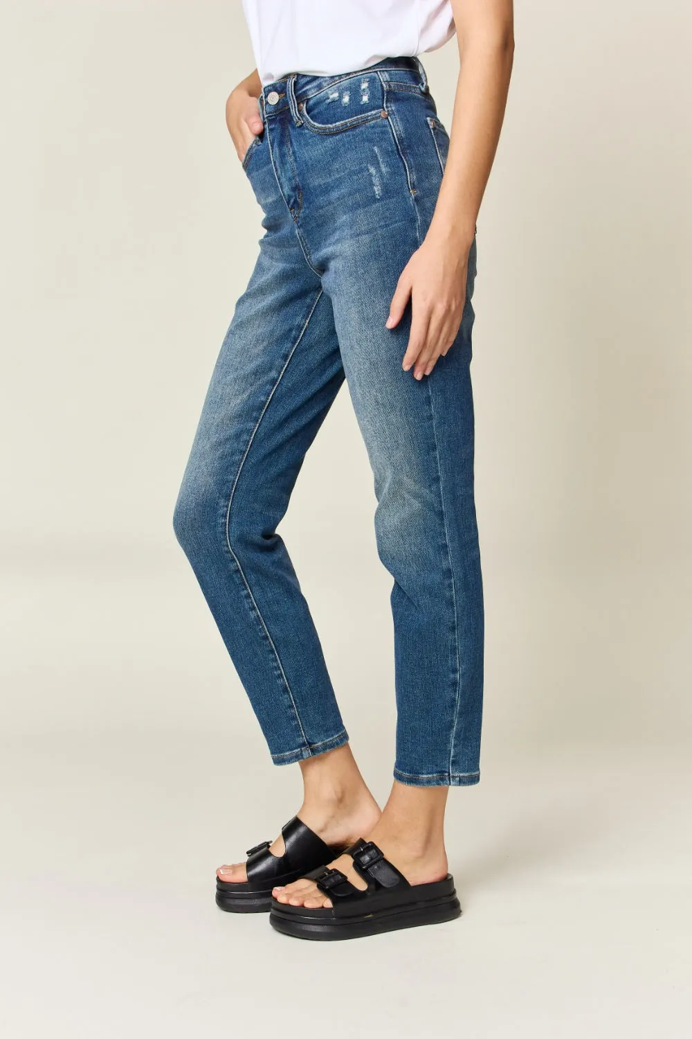 Judy Blue, Tummy Control High Waist Slim Fit Jeans