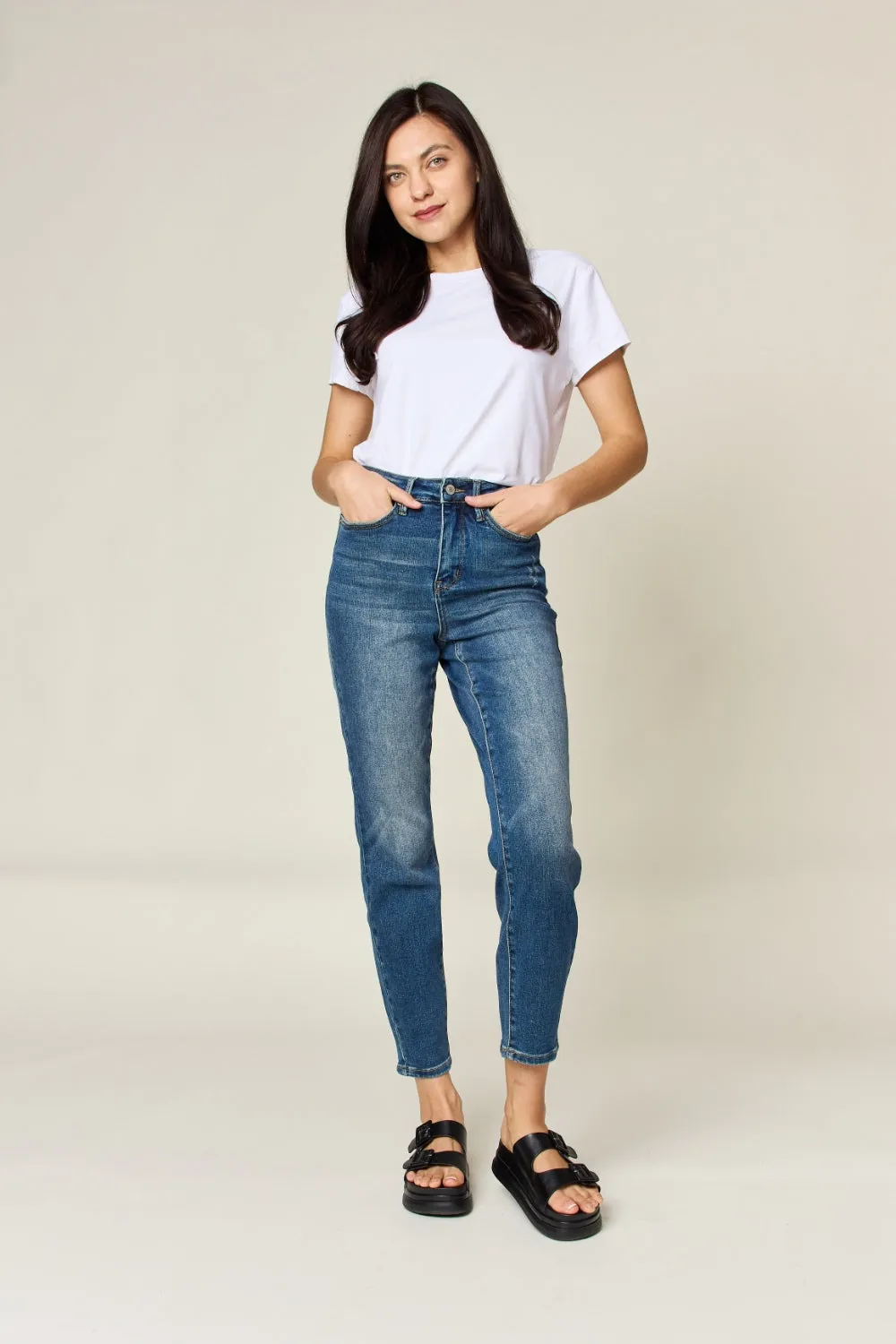 Judy Blue, Tummy Control High Waist Slim Fit Jeans