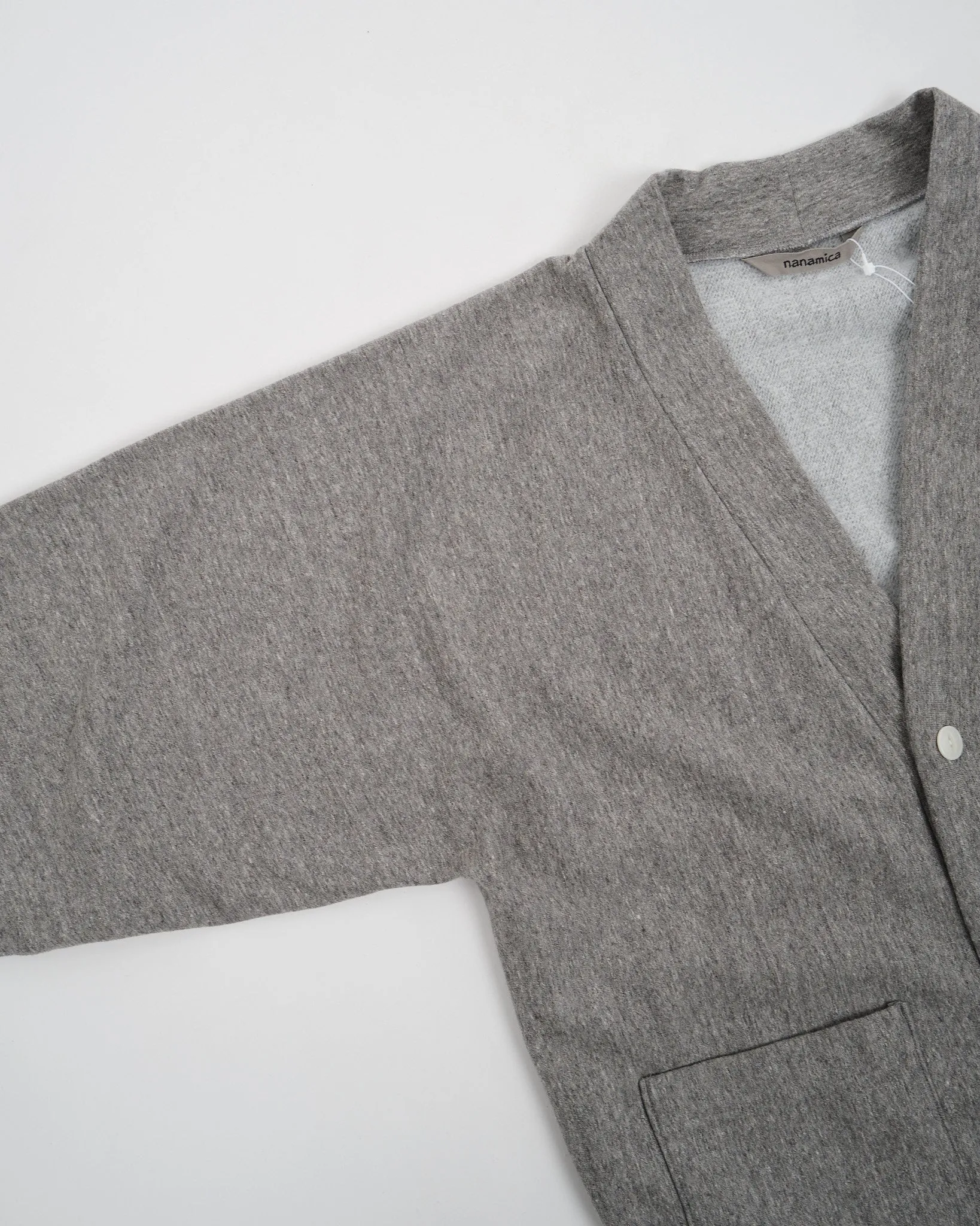 KODENSHI Sweat Cardigan Heather Gray