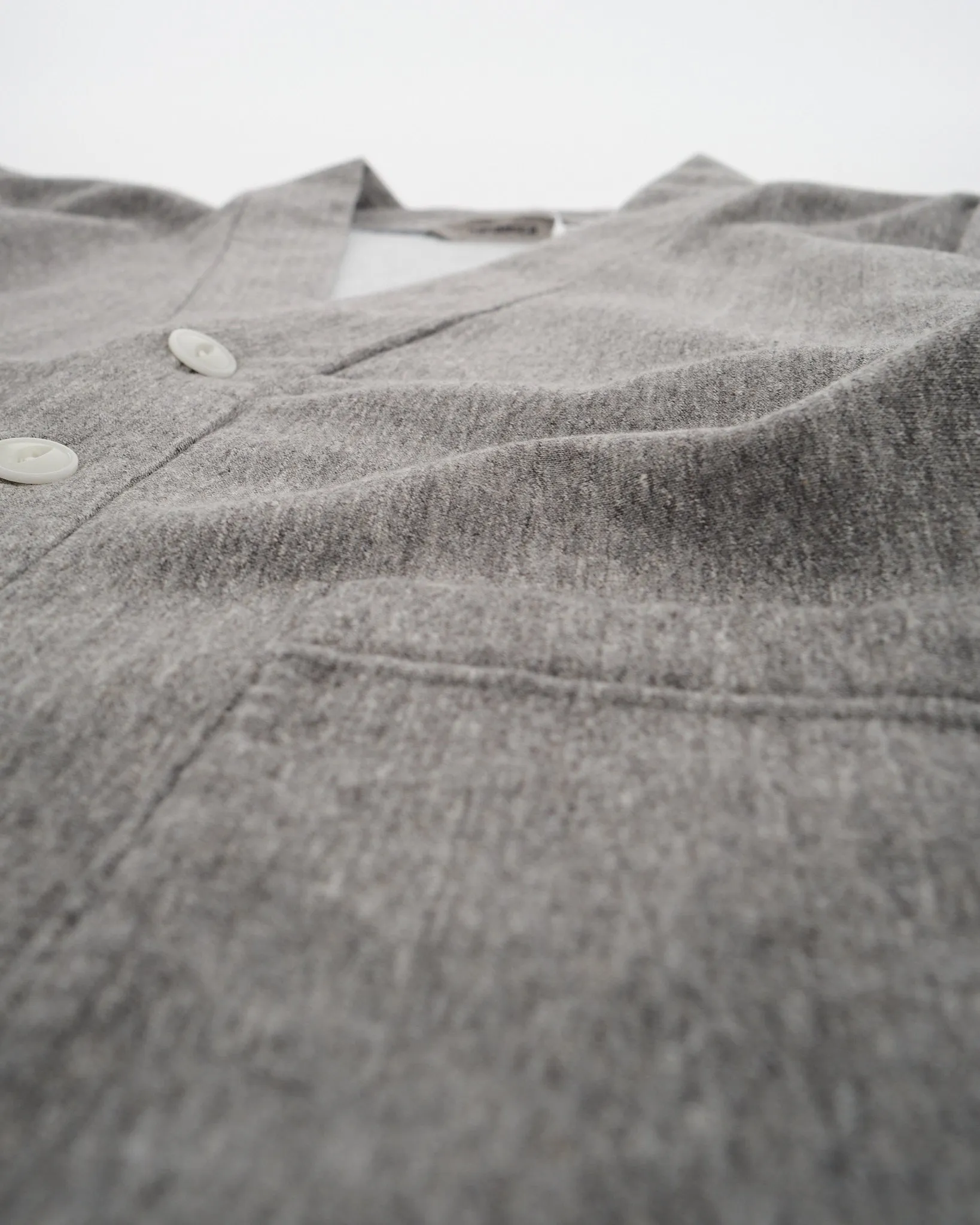 KODENSHI Sweat Cardigan Heather Gray