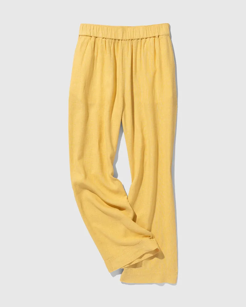 Linen Pull-On Pant