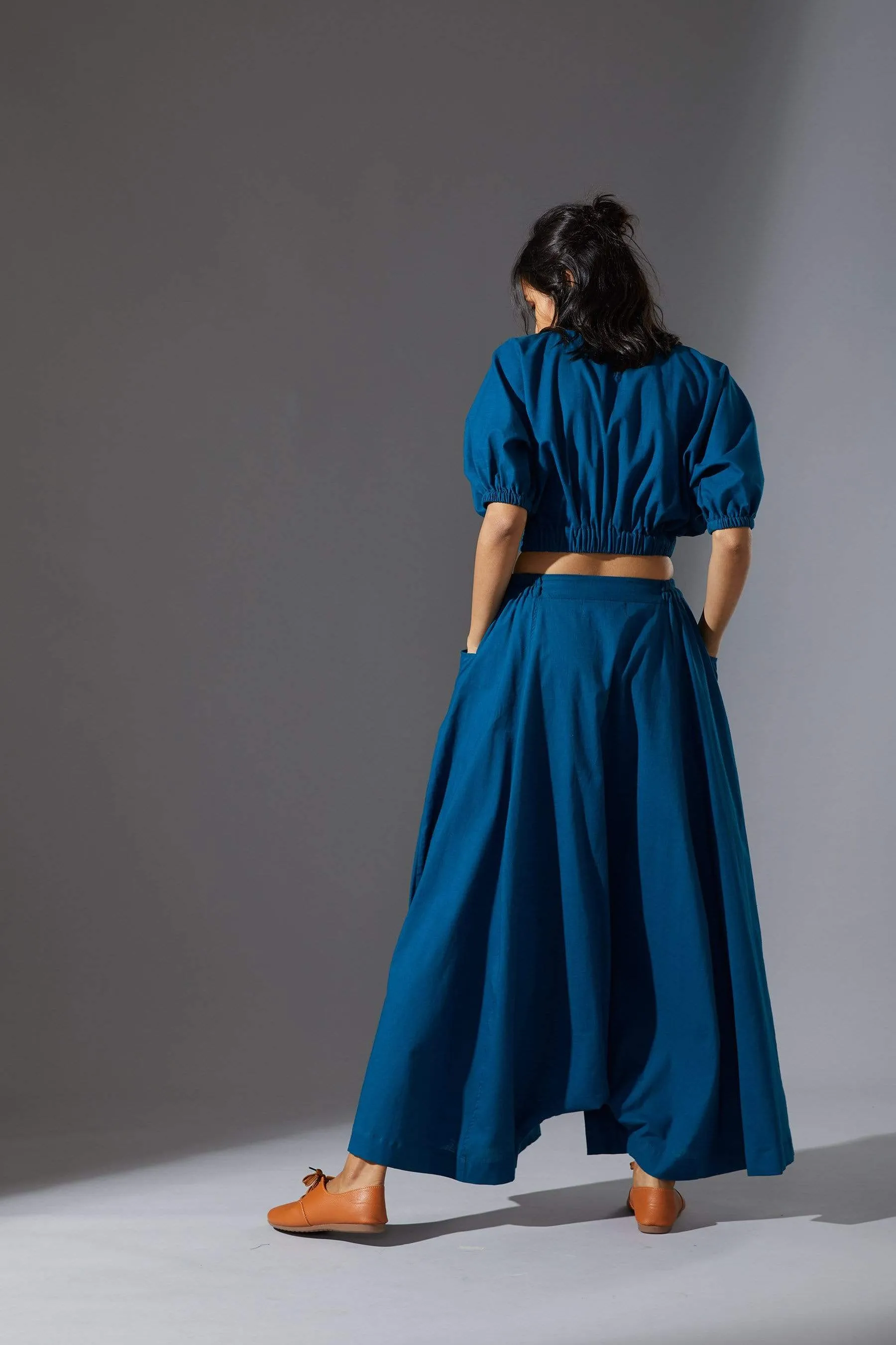 Mati Sphara Blue Set with Pants