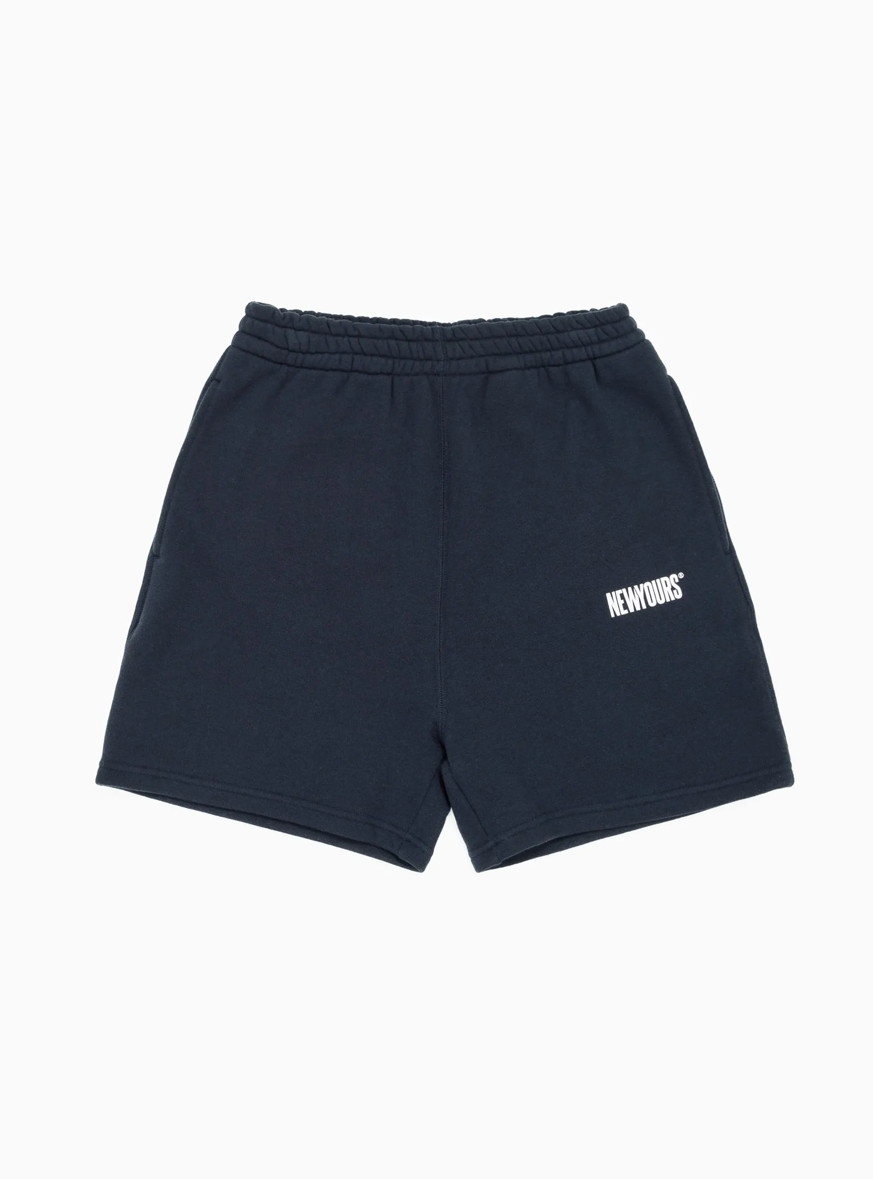 NEWYOURS Basic Sweat Shorts Navy