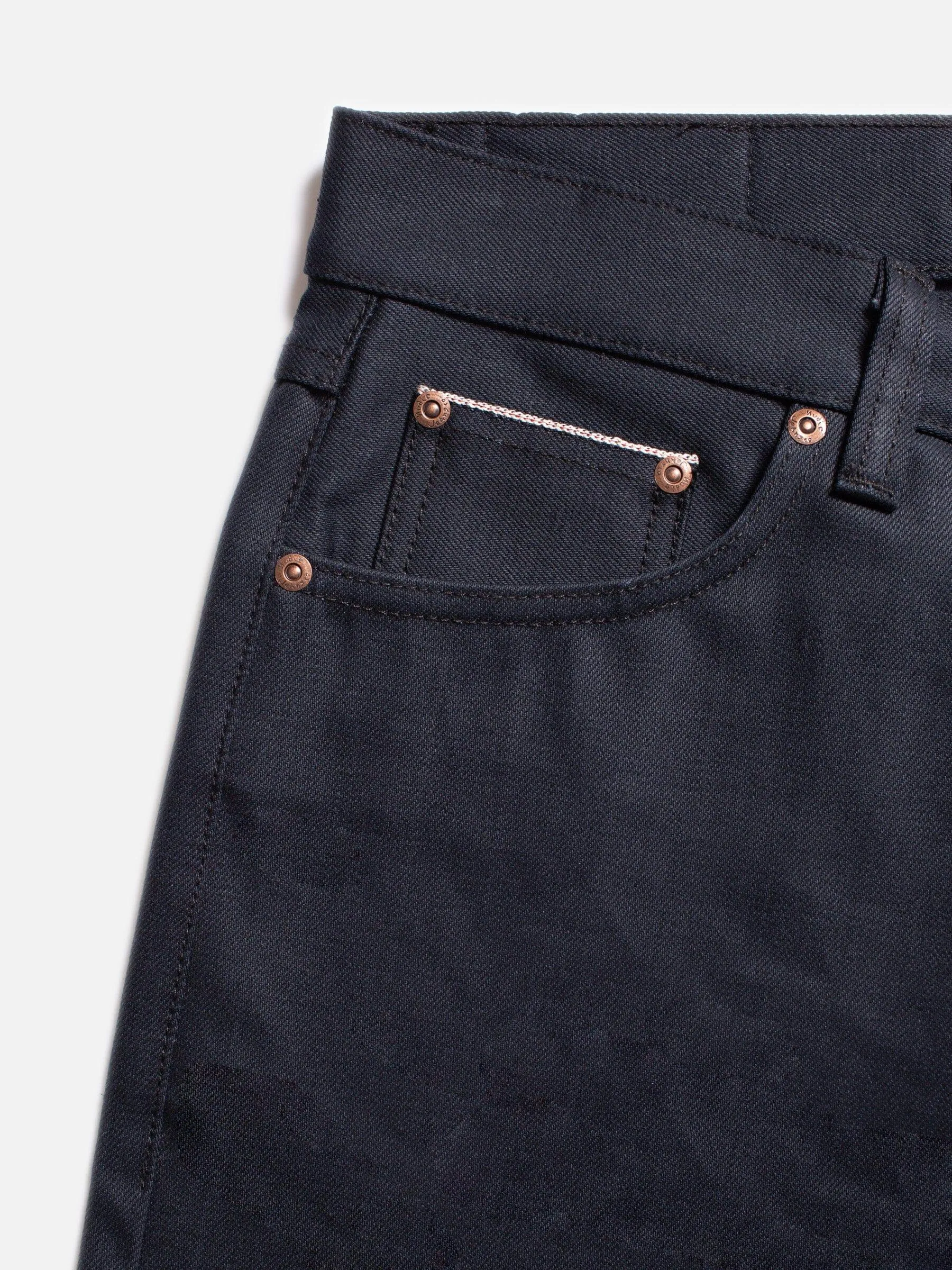 Nudie Jeans Co - Gritty Jackson Dry Onyx Selvage