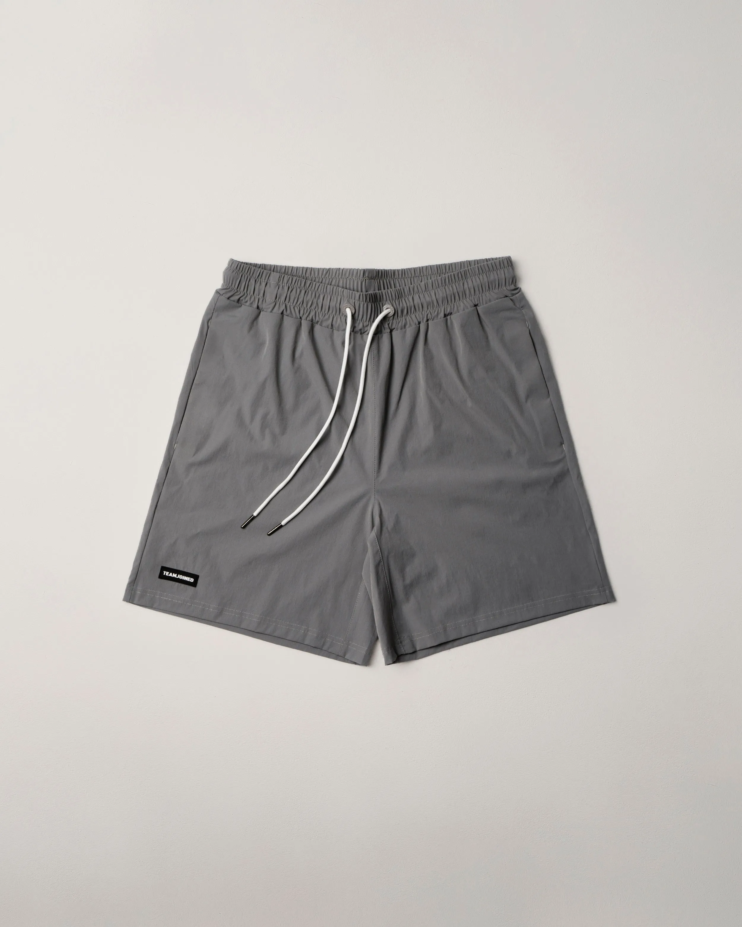 Patched Gym Shorts