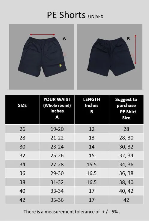 PCPS PE Shorts